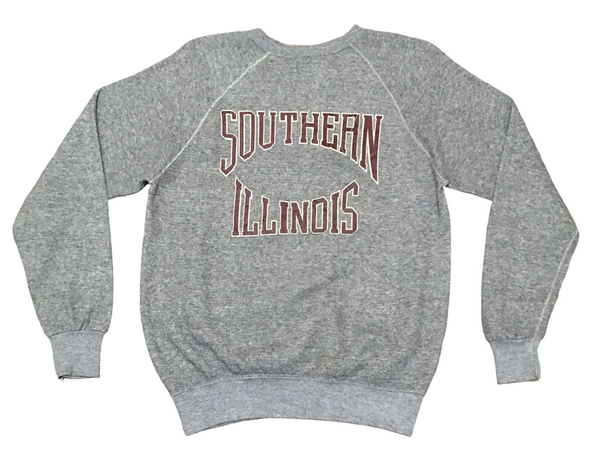 Vintage Rare Vintage Southern Illinois University Sweatshirt 1970s Size US M / EU 48-50 / 2 - 1 Thumbnail