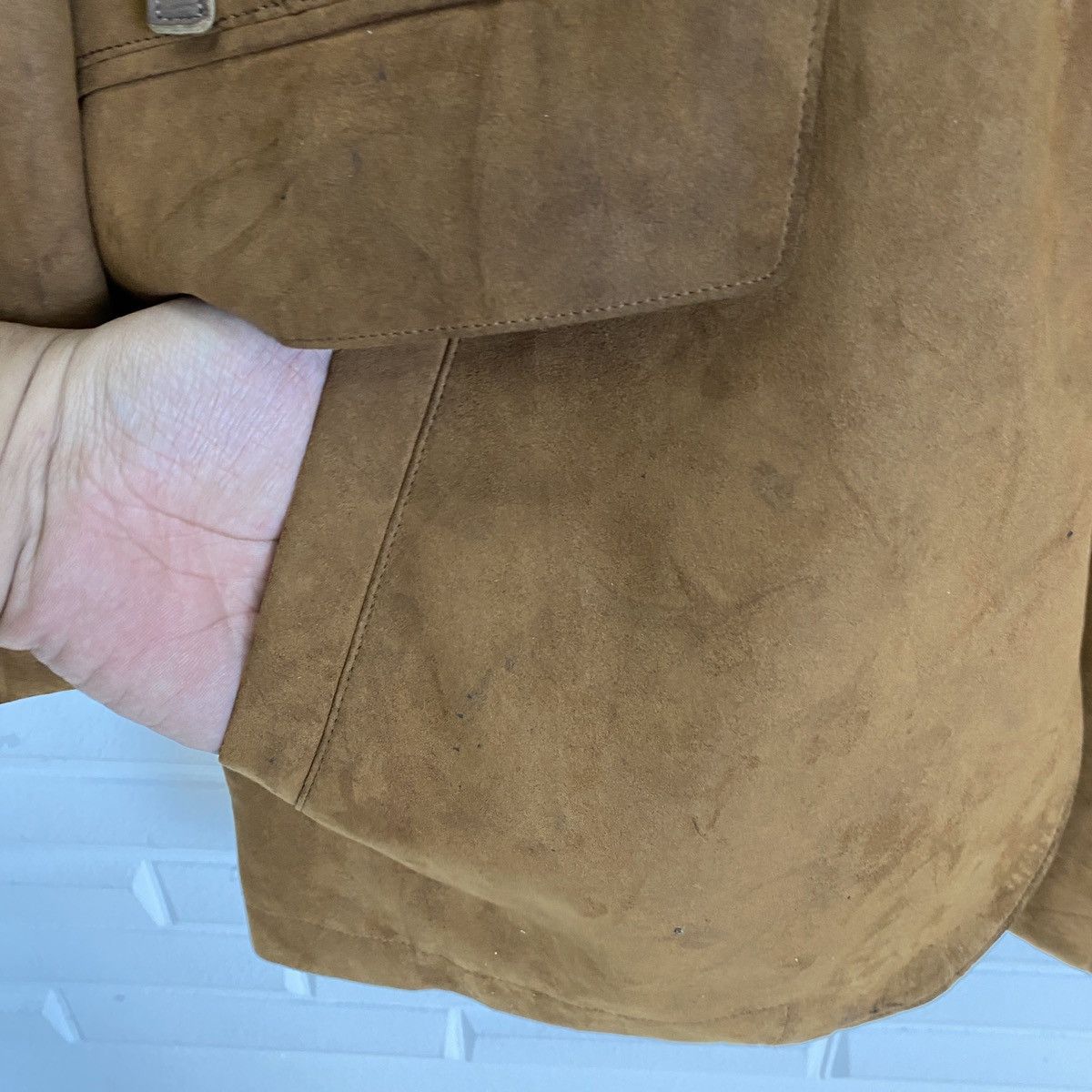 Wilkes Bashford Wilkes Bashford Suede Jacket Size US L / EU 52-54 / 3 - 9 Thumbnail