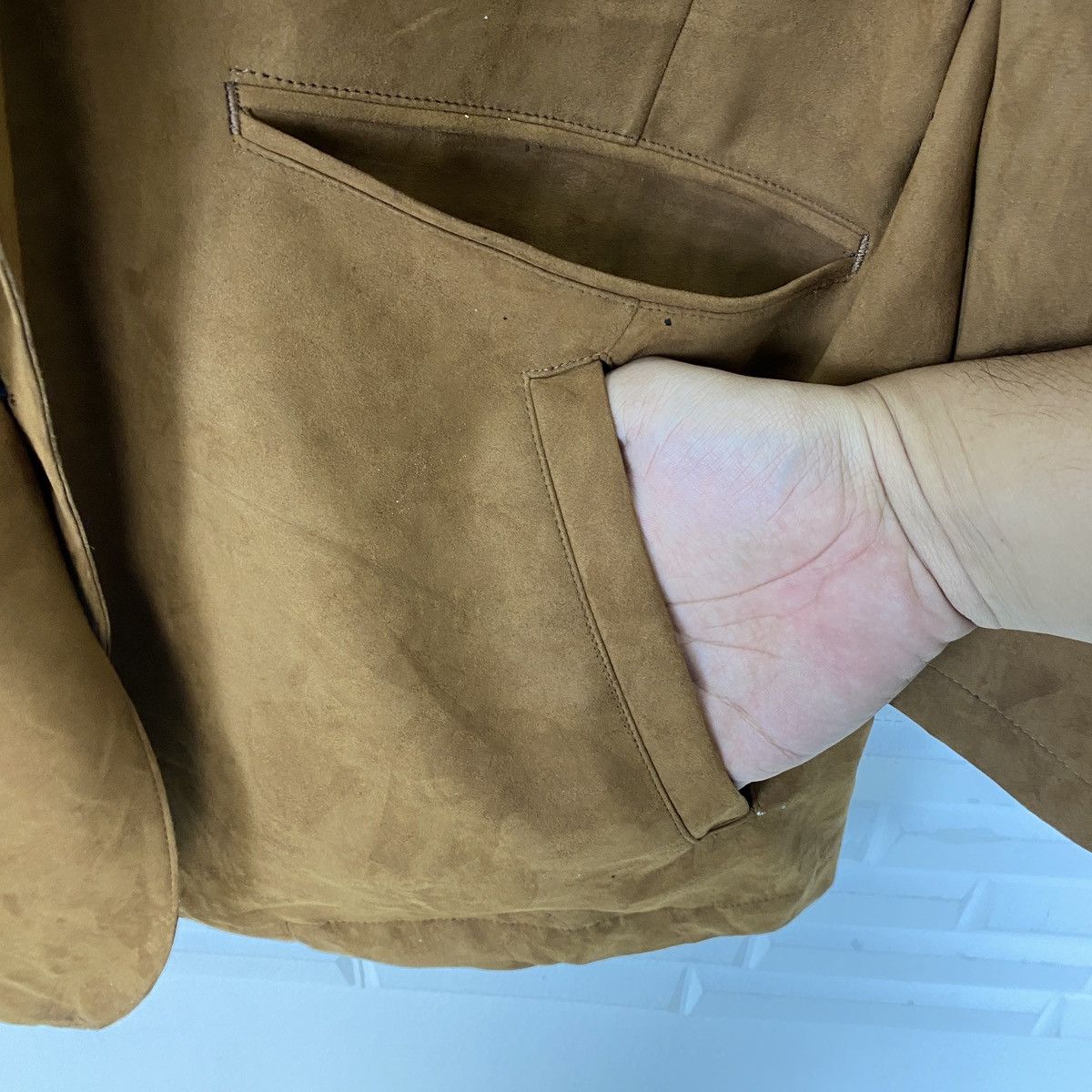 Wilkes Bashford Wilkes Bashford Suede Jacket Size US L / EU 52-54 / 3 - 13 Thumbnail