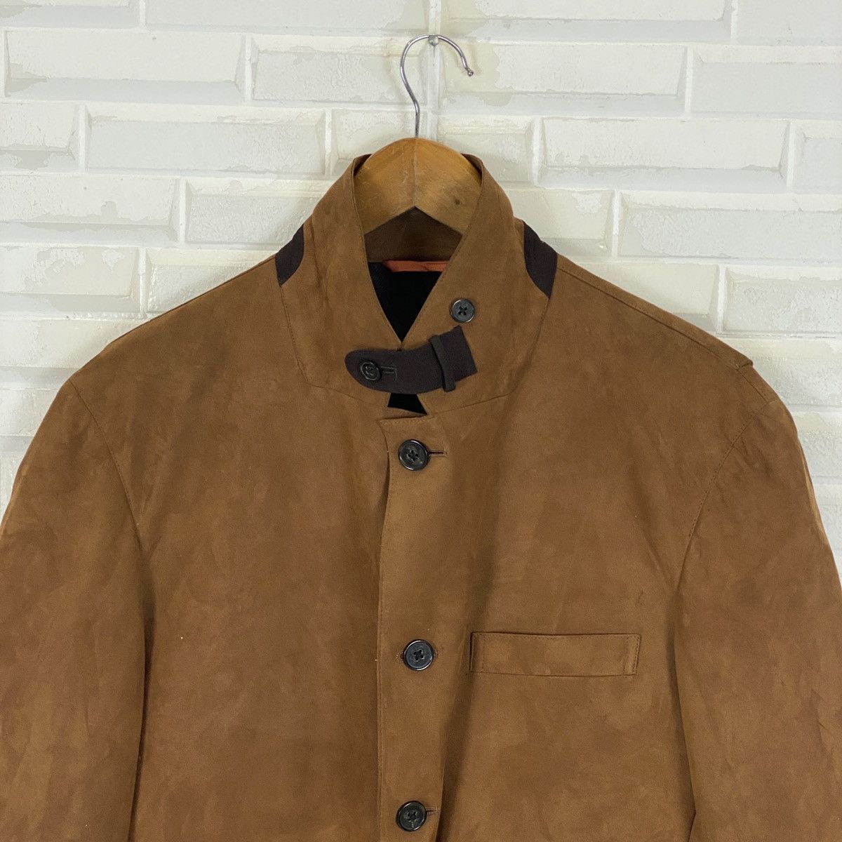 Wilkes Bashford Wilkes Bashford Suede Jacket Size US L / EU 52-54 / 3 - 3 Thumbnail