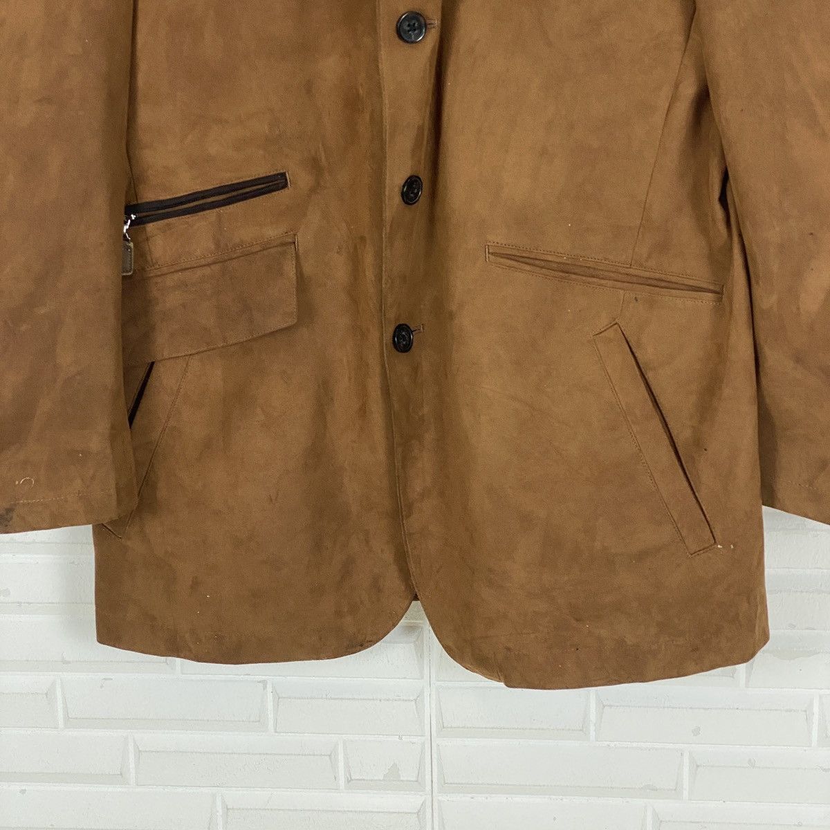 Wilkes Bashford Wilkes Bashford Suede Jacket Size US L / EU 52-54 / 3 - 5 Thumbnail