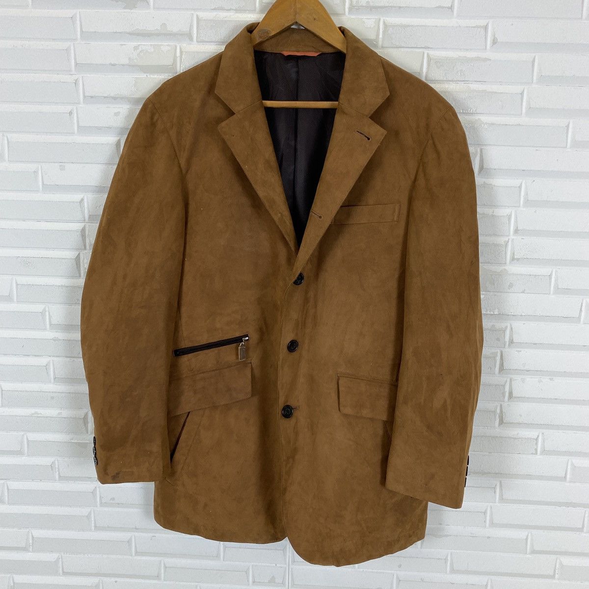 Wilkes Bashford Wilkes Bashford Suede Jacket Size US L / EU 52-54 / 3 - 16 Thumbnail