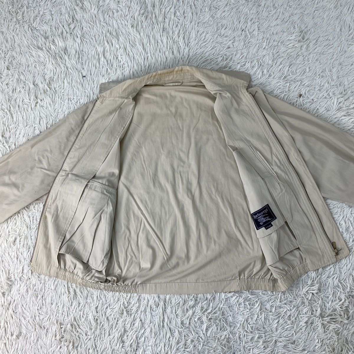 Burberry Vintage Burberry Bomber Jacket Size US L / EU 52-54 / 3 - 19 Thumbnail