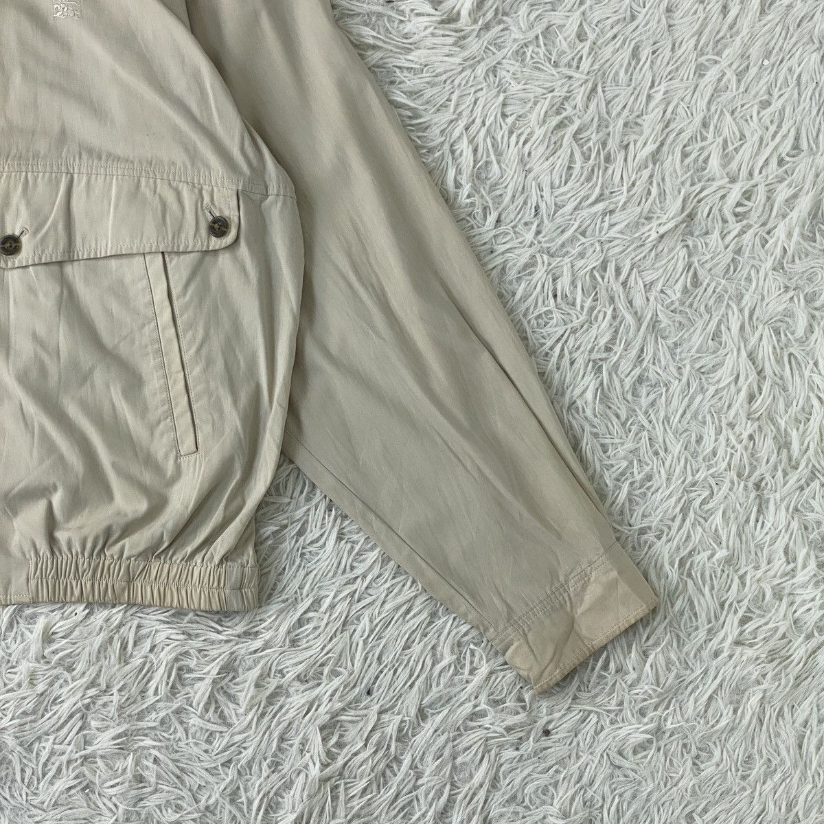 Burberry Vintage Burberry Bomber Jacket Size US L / EU 52-54 / 3 - 5 Thumbnail