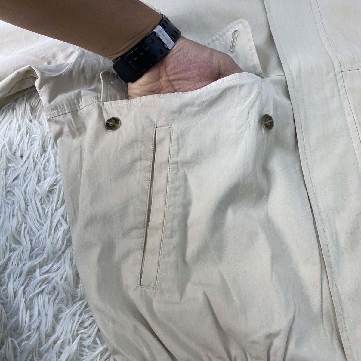 Burberry Vintage Burberry Bomber Jacket Size US L / EU 52-54 / 3 - 10 Thumbnail