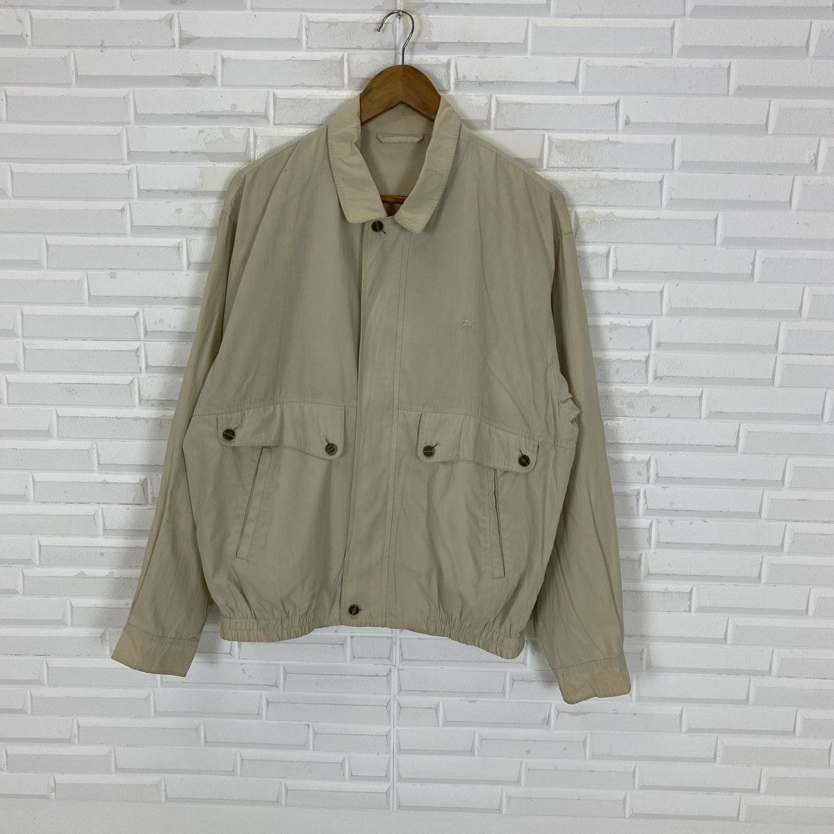 Burberry Vintage Burberry Bomber Jacket Size US L / EU 52-54 / 3 - 24 Thumbnail
