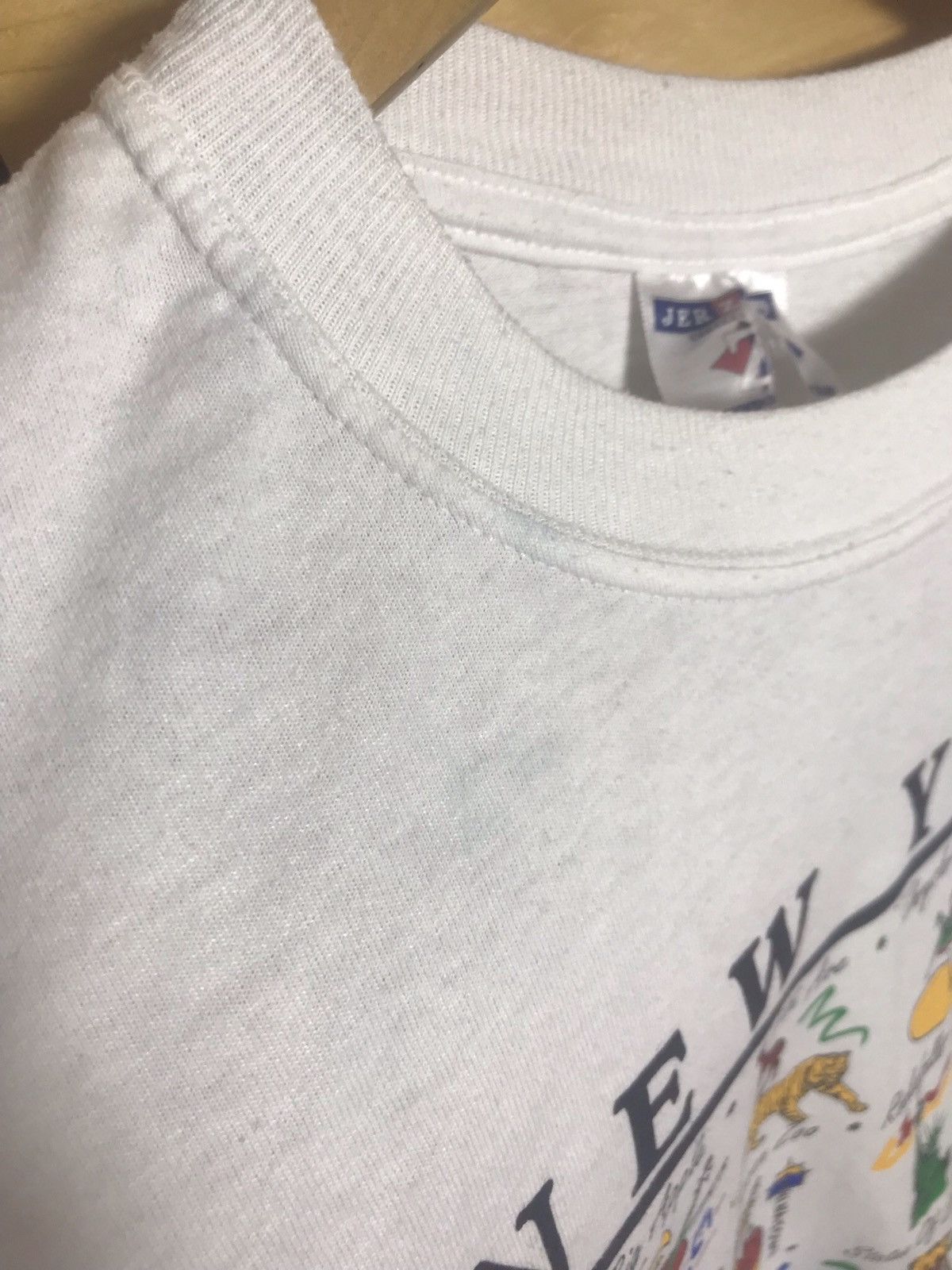Vintage Vintage 90S New York memories t-shirt Size US L / EU 52-54 / 3 - 11 Thumbnail