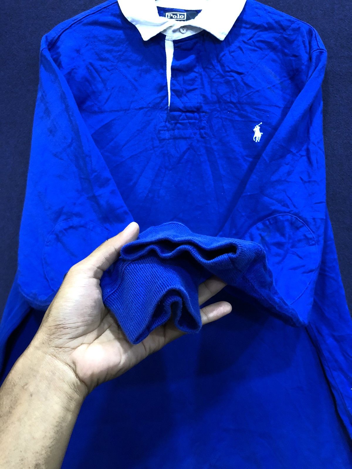 Designer × Polo Ralph Lauren × Rugby Ralph Lauren POLO RL RUGBY !! LIKE NEW Size US L / EU 52-54 / 3 - 6 Thumbnail
