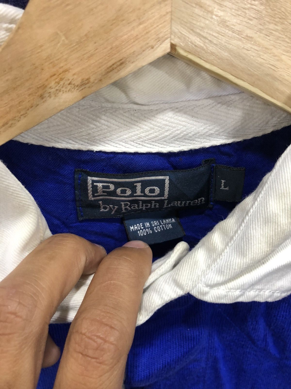 Designer × Polo Ralph Lauren × Rugby Ralph Lauren POLO RL RUGBY !! LIKE NEW Size US L / EU 52-54 / 3 - 5 Thumbnail