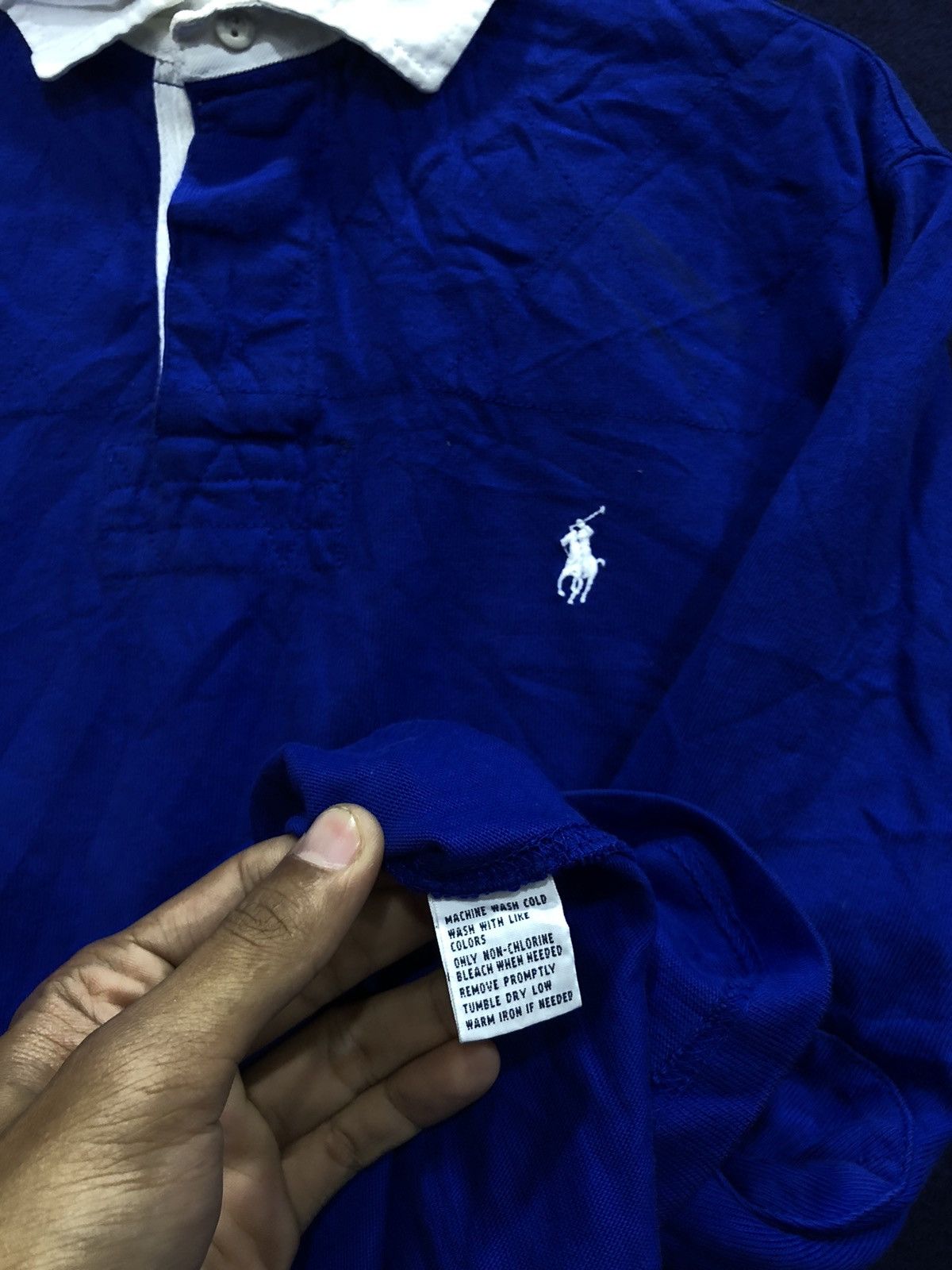 Designer × Polo Ralph Lauren × Rugby Ralph Lauren POLO RL RUGBY !! LIKE NEW Size US L / EU 52-54 / 3 - 7 Thumbnail