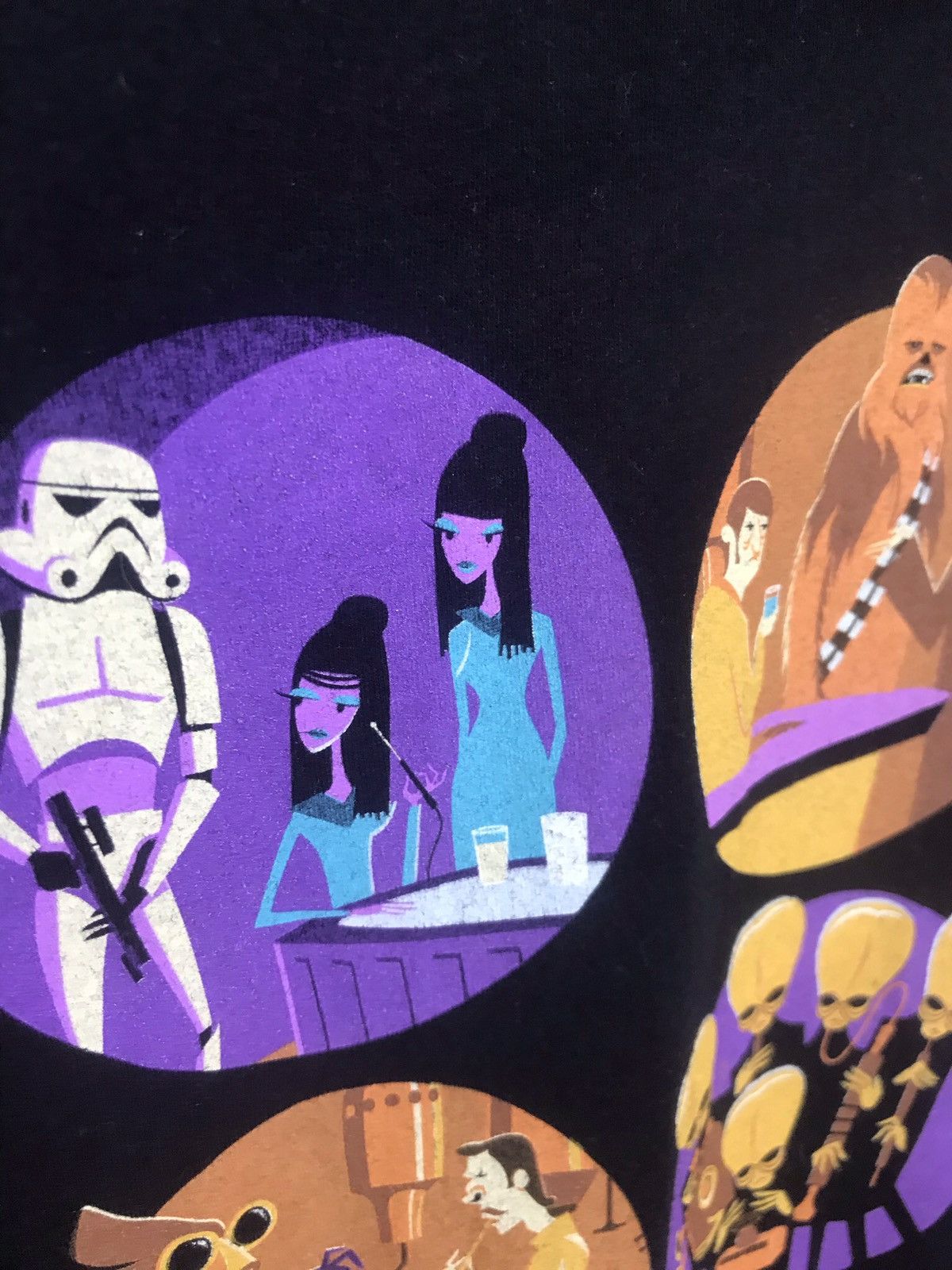 Disney Rare Vintage Disney Star Wars Wonder group gallery t-shirt Size US S / EU 44-46 / 1 - 3 Thumbnail