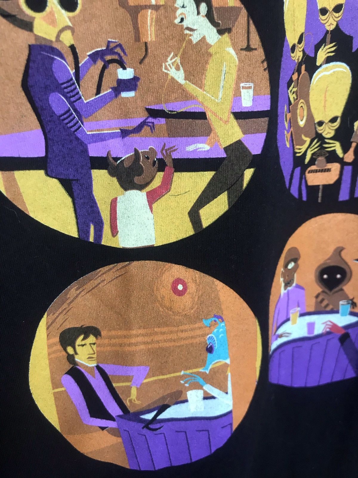 Disney Rare Vintage Disney Star Wars Wonder group gallery t-shirt Size US S / EU 44-46 / 1 - 7 Thumbnail