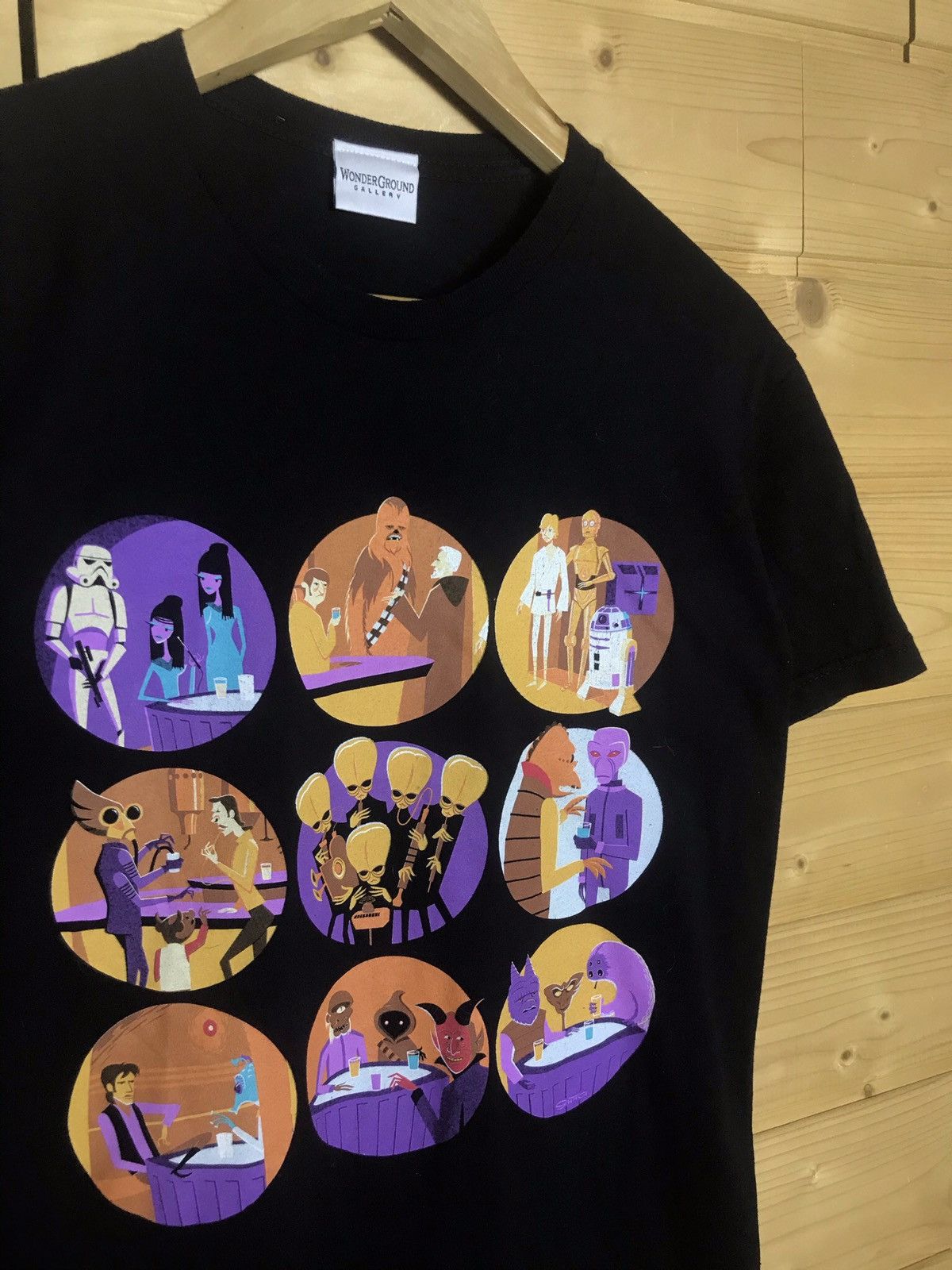 Disney Rare Vintage Disney Star Wars Wonder group gallery t-shirt Size US S / EU 44-46 / 1 - 1 Thumbnail