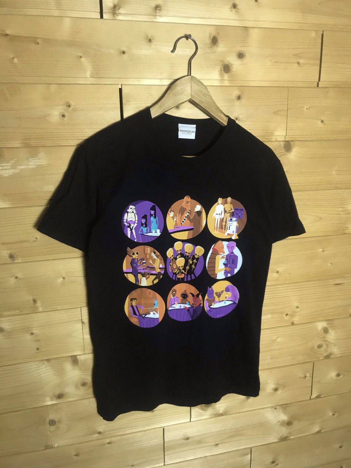 Disney Rare Vintage Disney Star Wars Wonder group gallery t-shirt Size US S / EU 44-46 / 1 - 2 Thumbnail