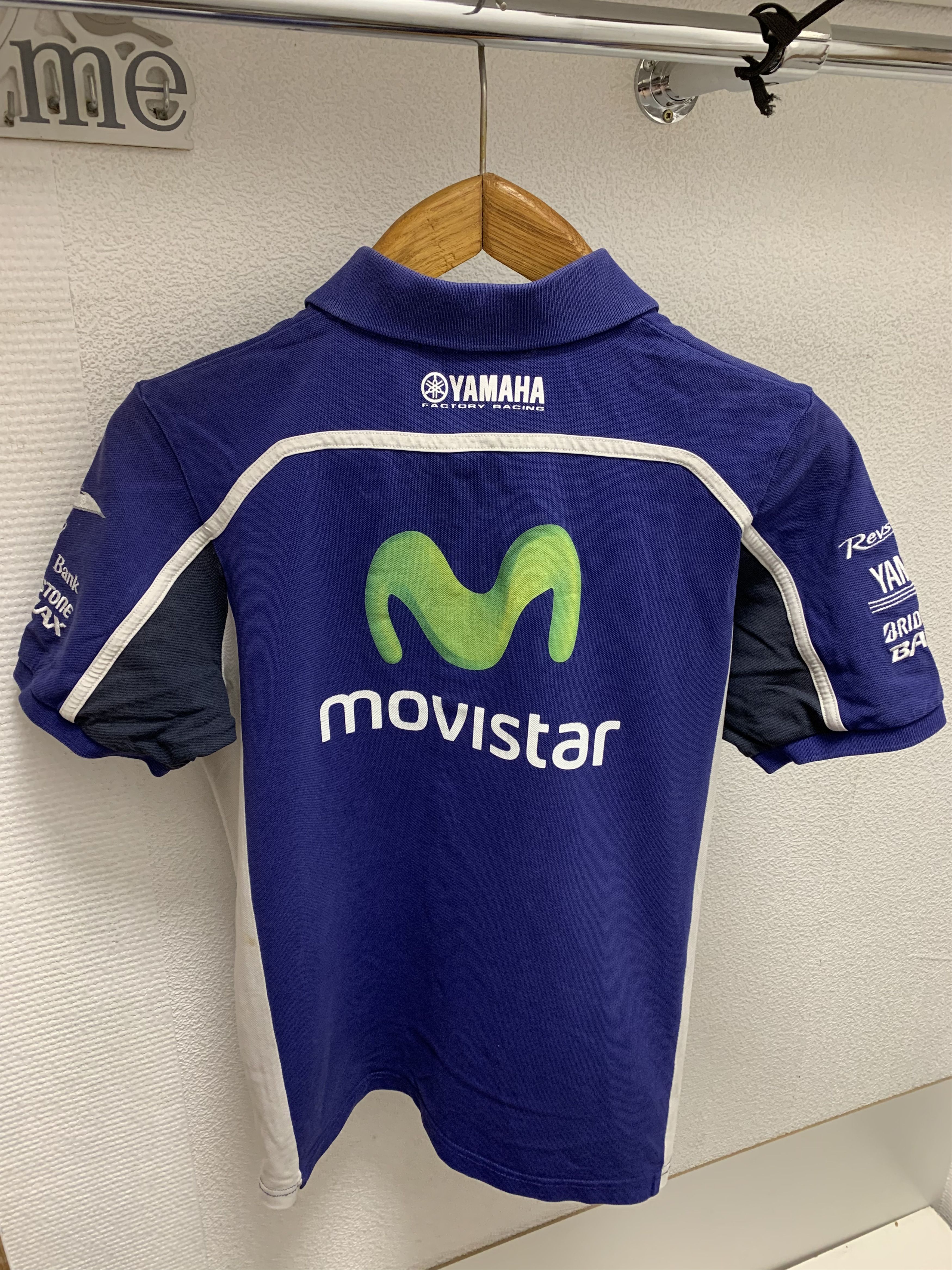 Yamaha Yamaha big logo Polo M size monster Movistar bridgestone Size US M / EU 48-50 / 2 - 2 Thumbnail