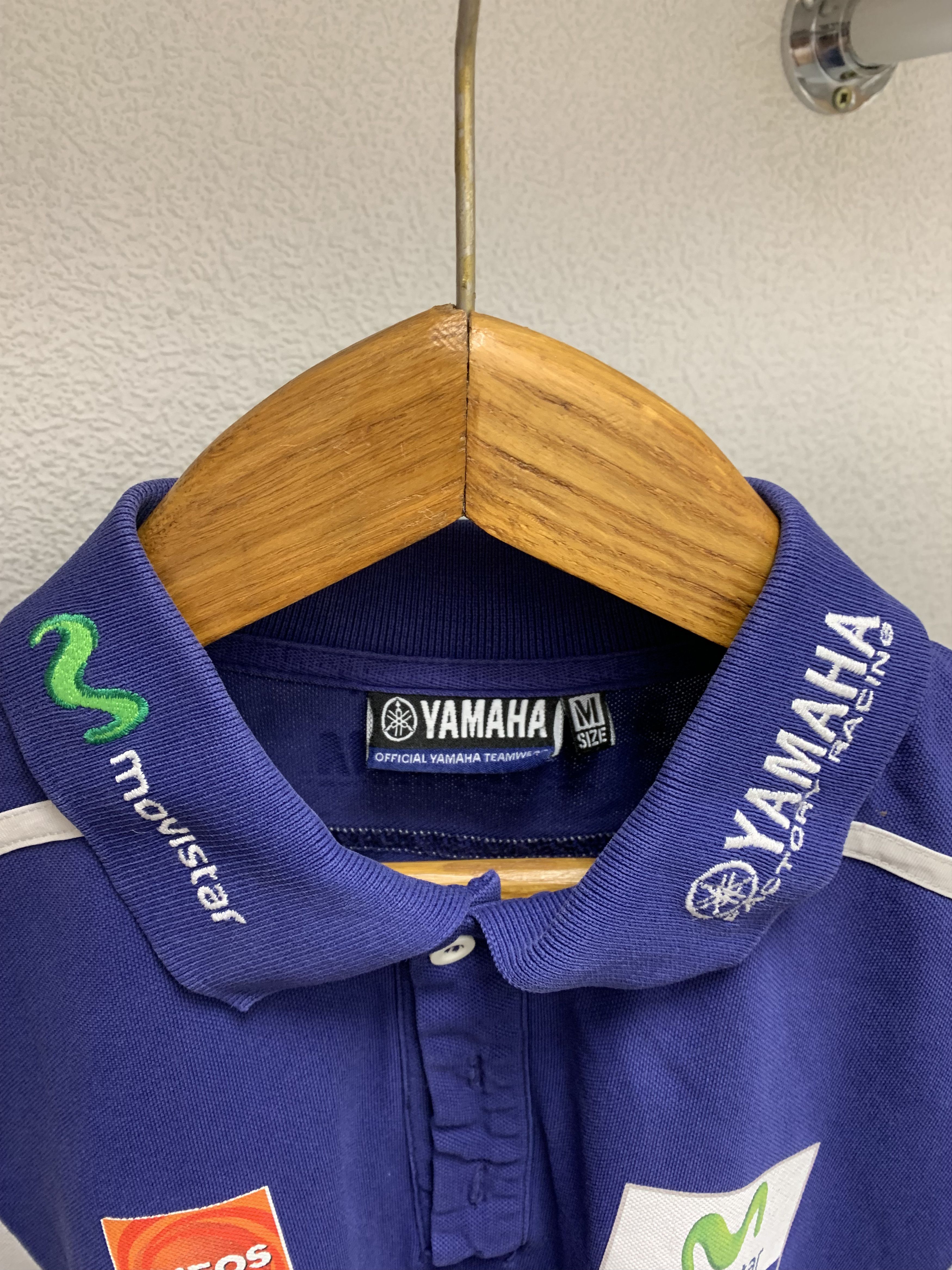 Yamaha Yamaha big logo Polo M size monster Movistar bridgestone Size US M / EU 48-50 / 2 - 5 Thumbnail