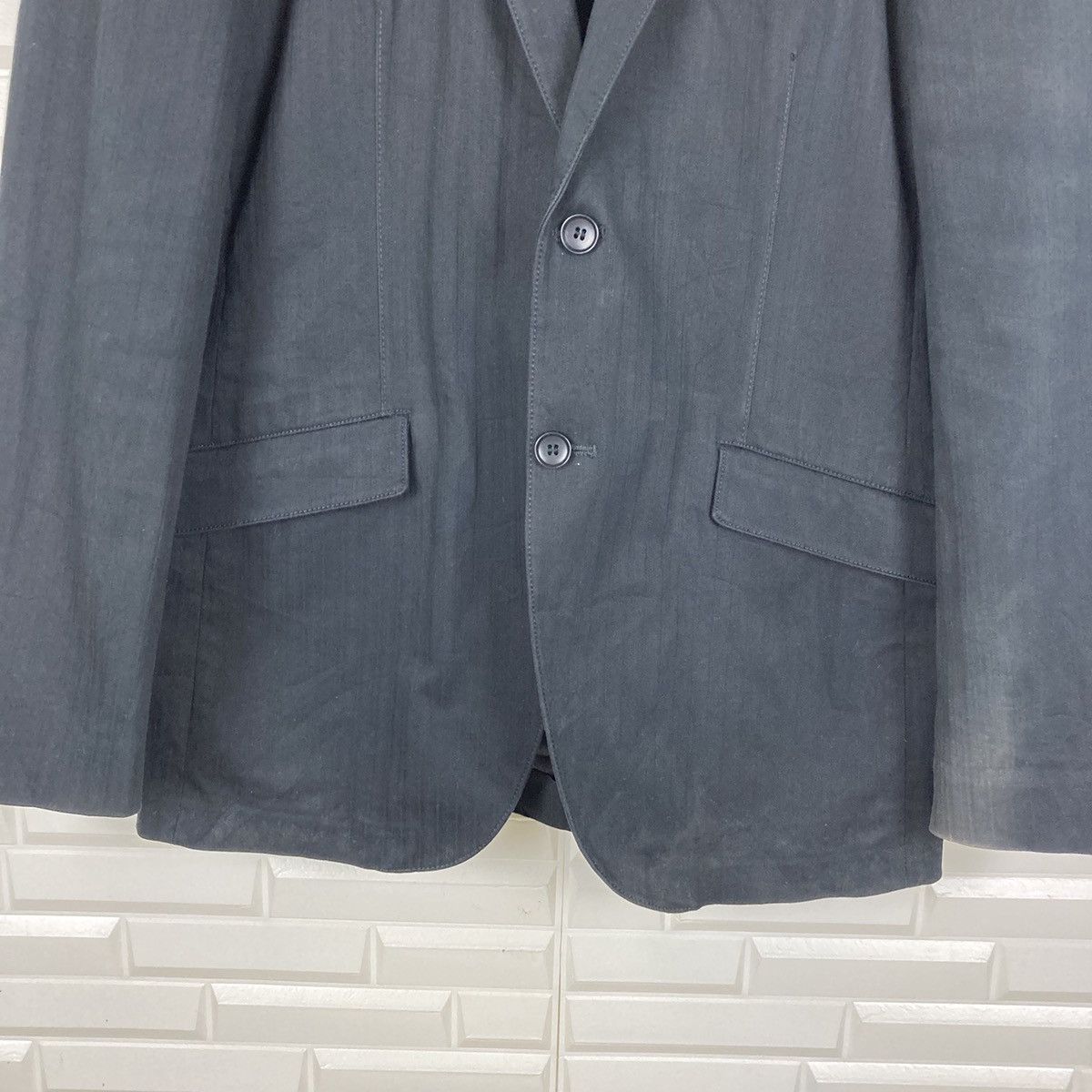 Yohji Yamamoto A.A.R Yohji Yamamoto Black Fishtail Coat Size US M / EU 48-50 / 2 - 6 Thumbnail