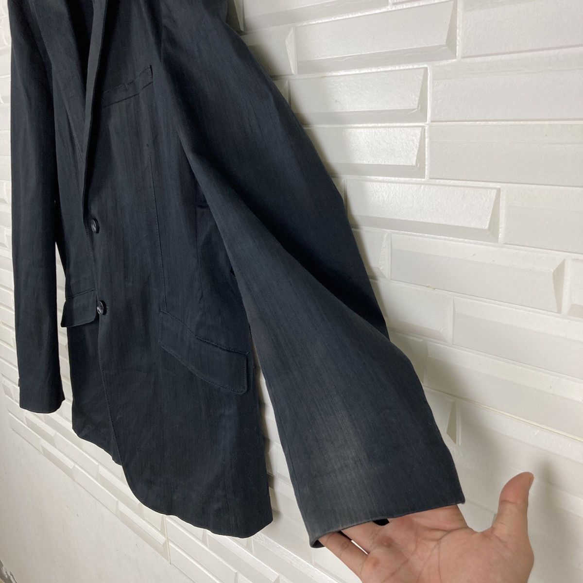 Yohji Yamamoto A.A.R Yohji Yamamoto Black Fishtail Coat Size US M / EU 48-50 / 2 - 8 Thumbnail