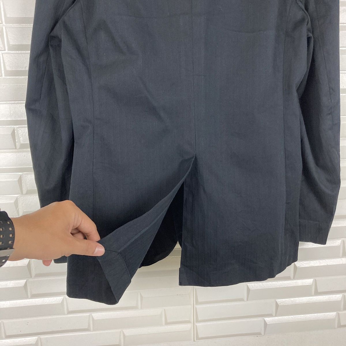 Yohji Yamamoto A.A.R Yohji Yamamoto Black Fishtail Coat Size US M / EU 48-50 / 2 - 13 Thumbnail
