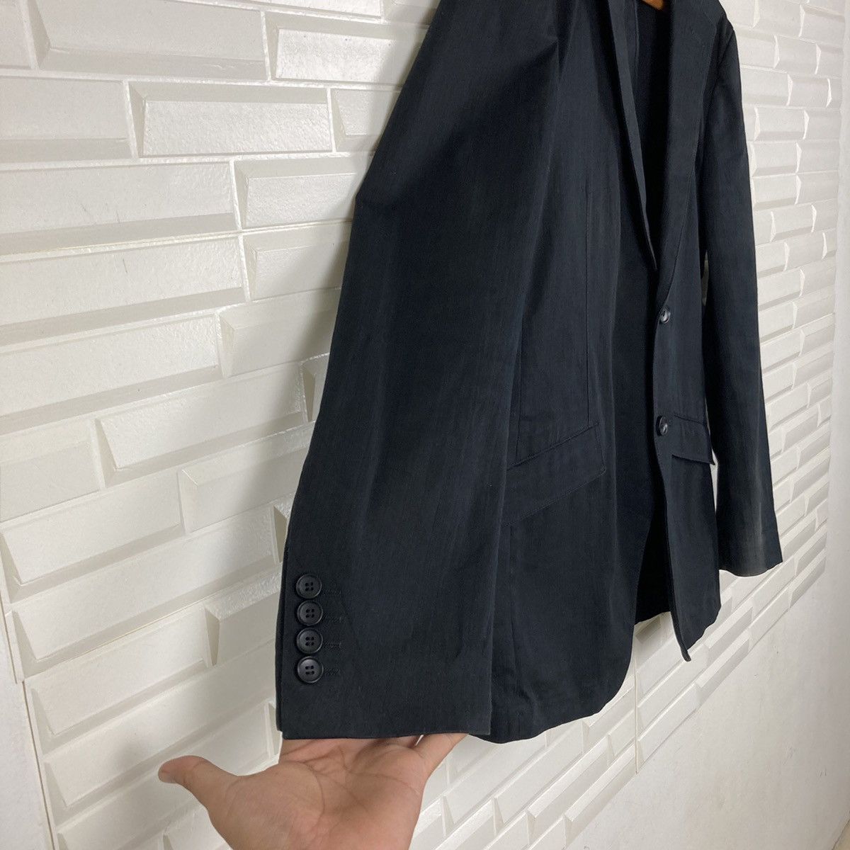 Yohji Yamamoto A.A.R Yohji Yamamoto Black Fishtail Coat Size US M / EU 48-50 / 2 - 7 Thumbnail