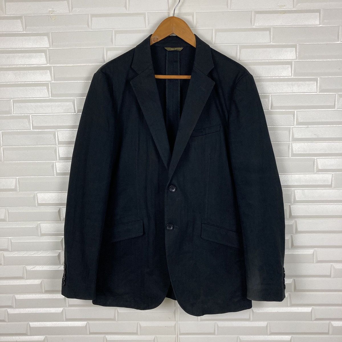 Yohji Yamamoto A.A.R Yohji Yamamoto Black Fishtail Coat Size US M / EU 48-50 / 2 - 2 Thumbnail