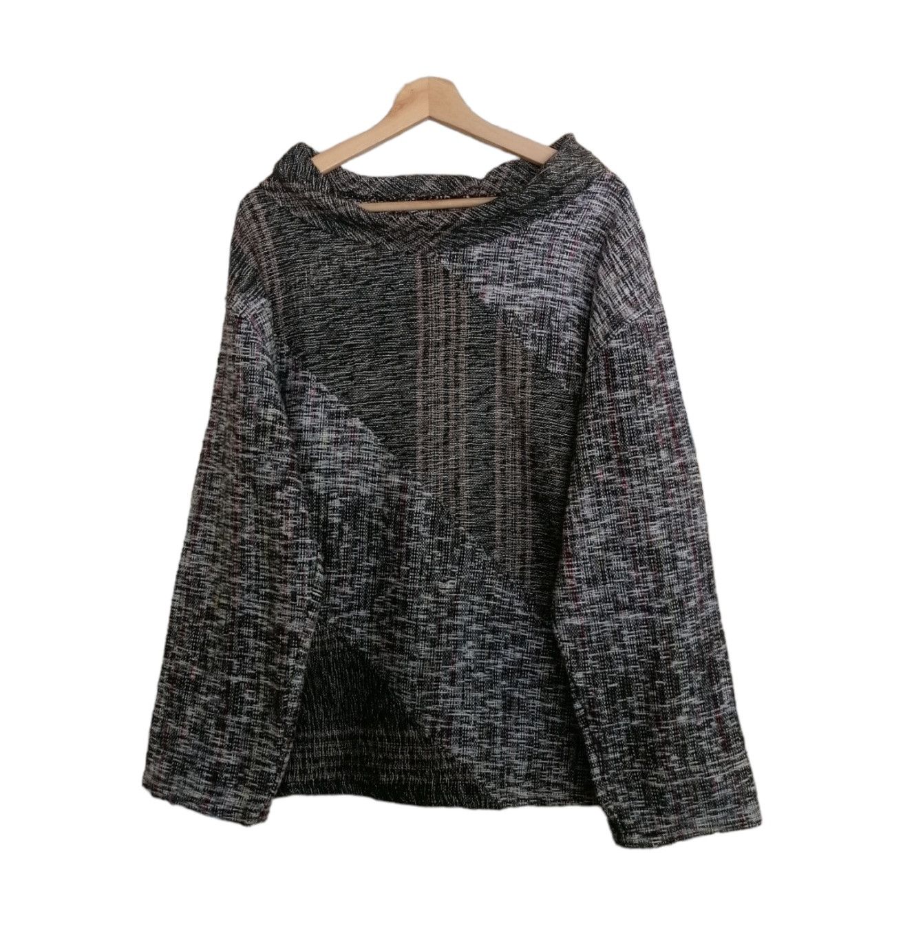 Japanese Brand Vintage Indigo Thai Fabric Blouse Cotton Size M / US 6-8 / IT 42-44 - 5 Thumbnail