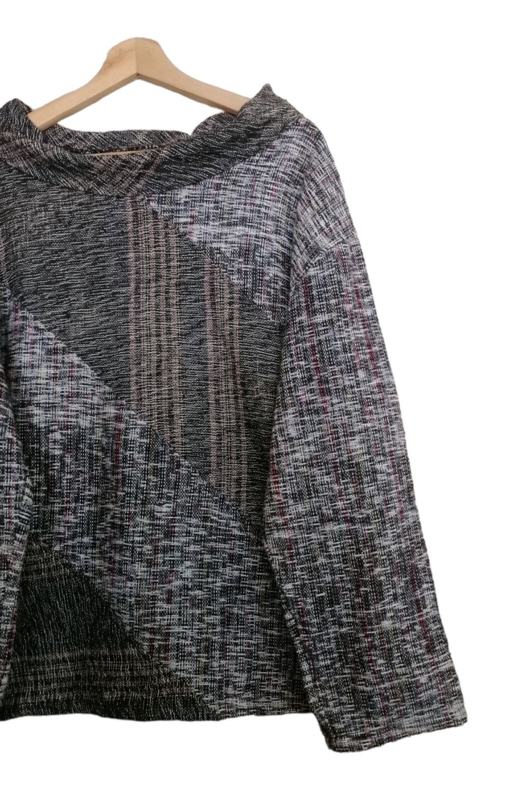 Japanese Brand Vintage Indigo Thai Fabric Blouse Cotton Size M / US 6-8 / IT 42-44 - 6 Thumbnail