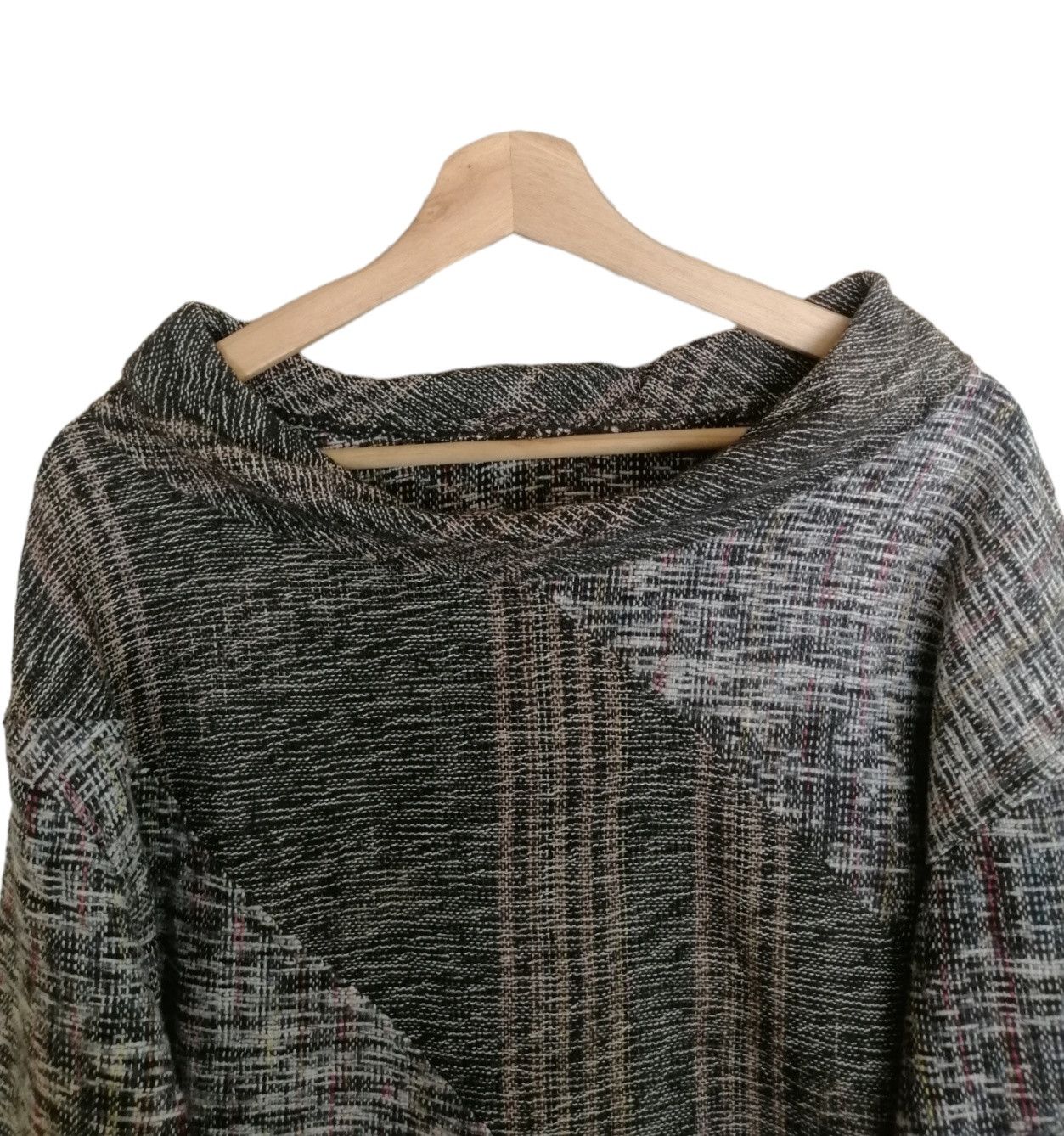 Japanese Brand Vintage Indigo Thai Fabric Blouse Cotton Size M / US 6-8 / IT 42-44 - 7 Thumbnail