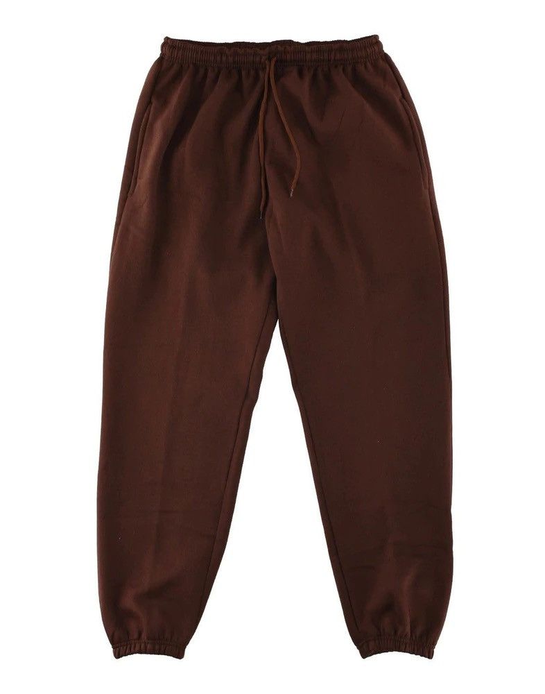Vintage Fleece Sweatpants Chocolate S Size US 28 / EU 44 - 4 Thumbnail