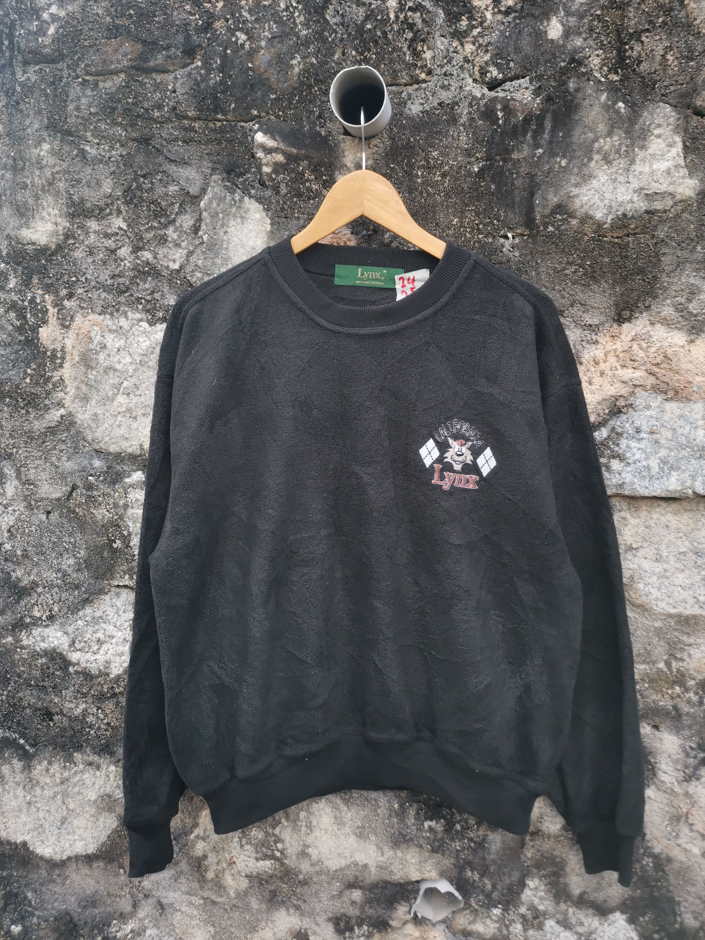 Japanese Brand Vintage Japanese Brand Lynx Embroidered Logo Crewneck Size US M / EU 48-50 / 2 - 1 Thumbnail