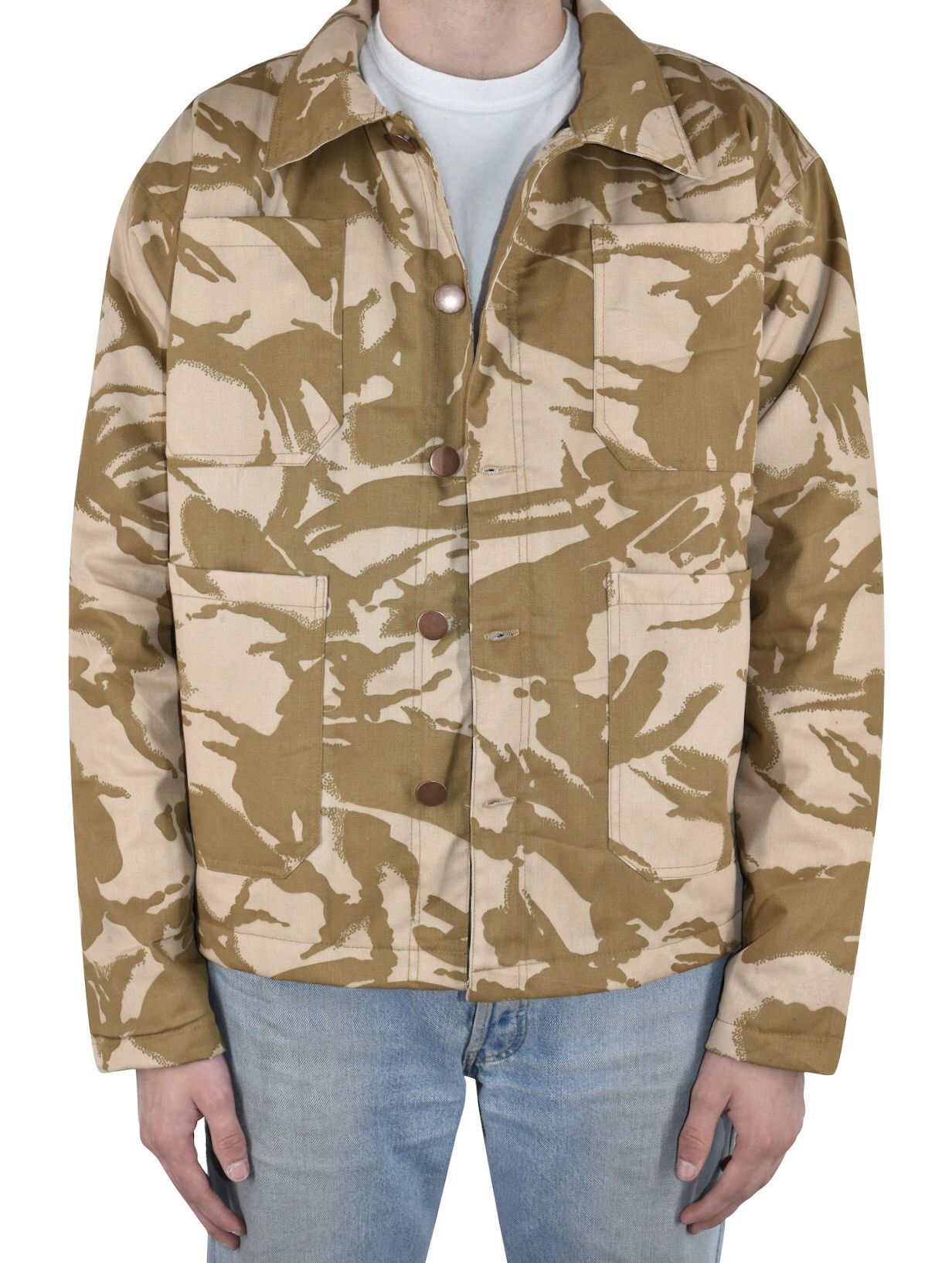 Vintage Camo Chore Coat Desert Camo Size US L / EU 52-54 / 3 - 1 Thumbnail
