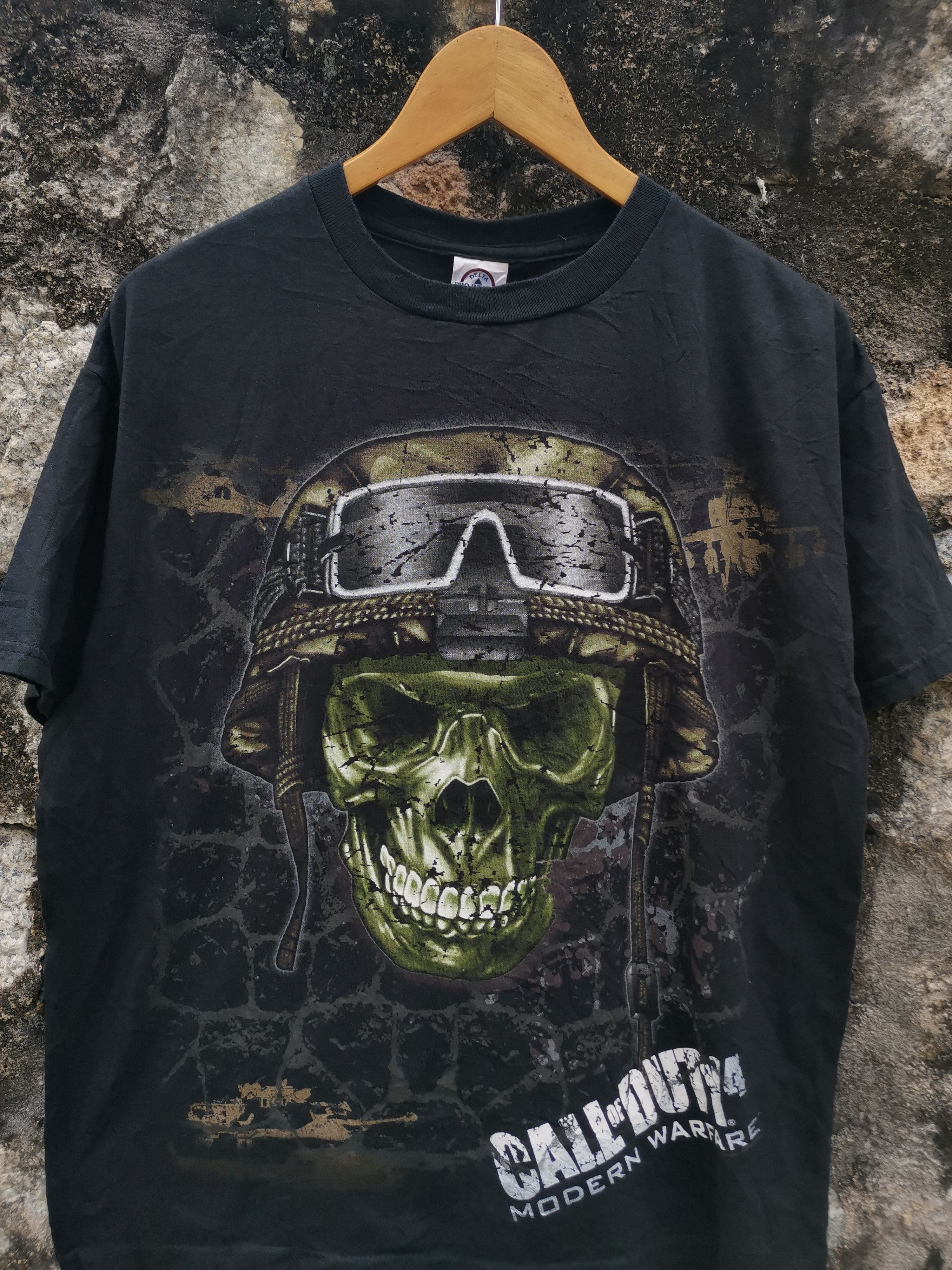 Delta Vintage 2008 Call Of Duty Modern Warfare 4 Tshirt Size US L / EU 52-54 / 3 - 2 Thumbnail