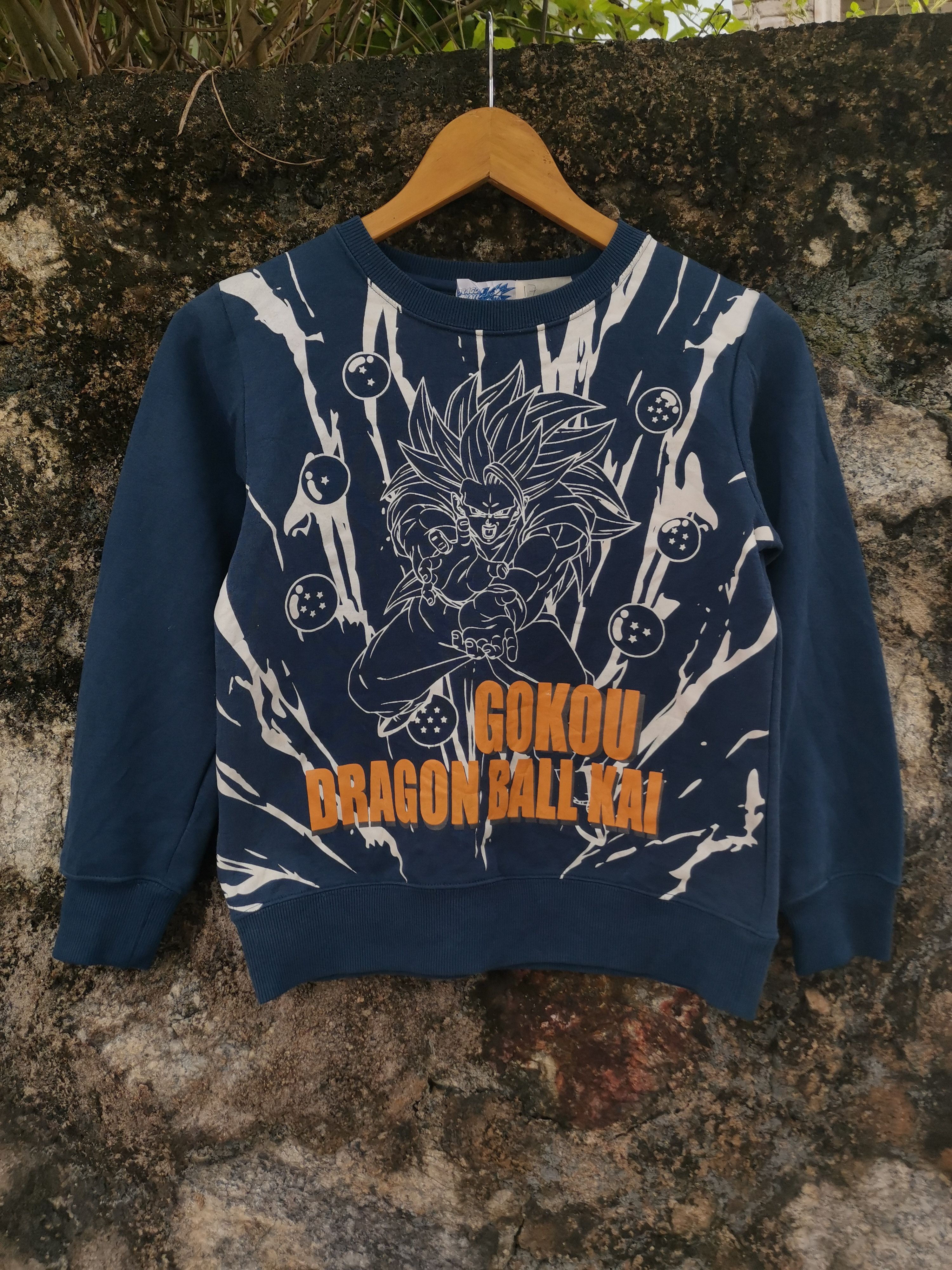 Anime Vintage 90s Japanese Brand Dragon Ball Fullprint For Kid Size US XXS / EU 40 - 1 Thumbnail