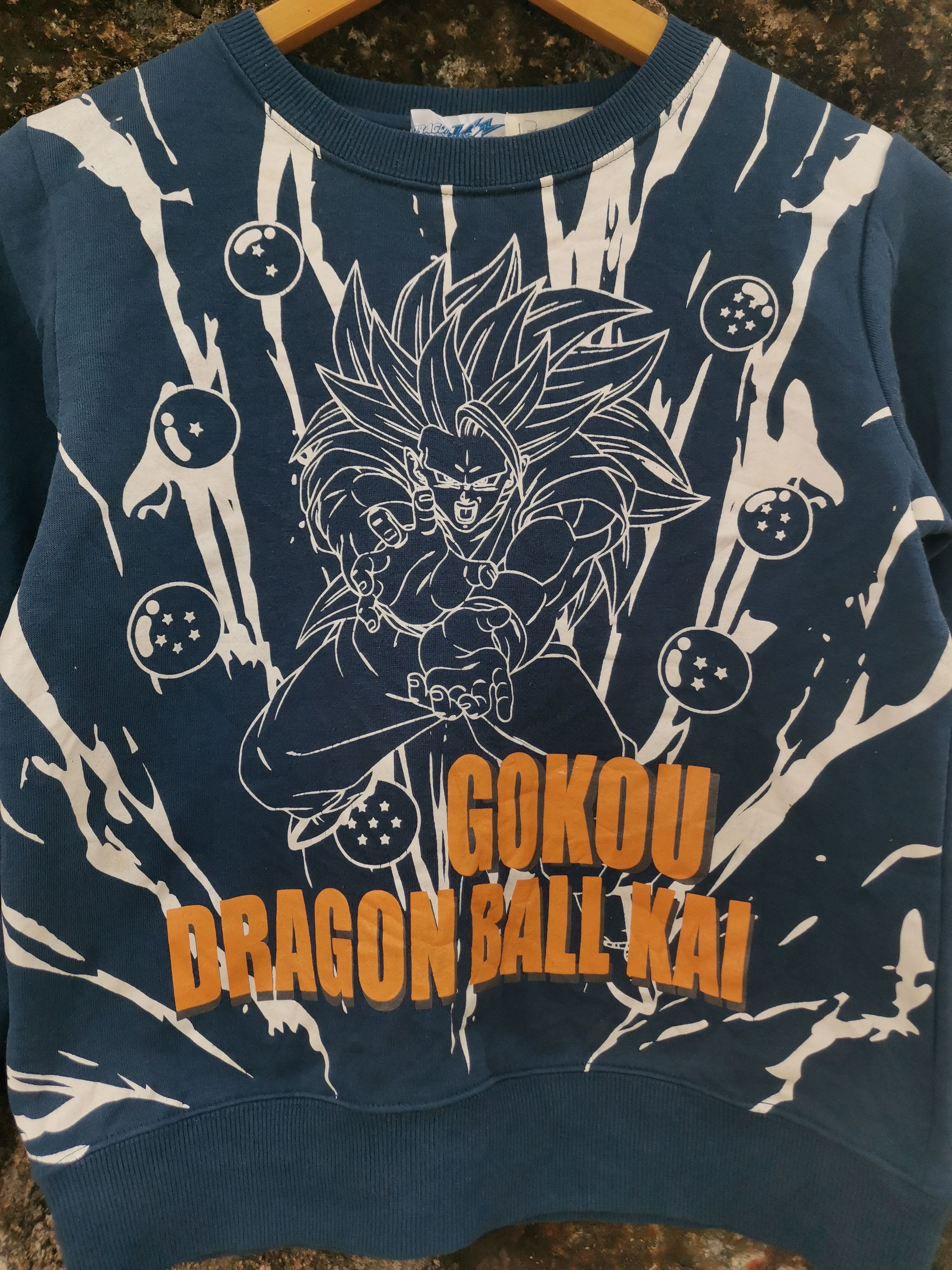 Anime Vintage 90s Japanese Brand Dragon Ball Fullprint For Kid Size US XXS / EU 40 - 2 Thumbnail