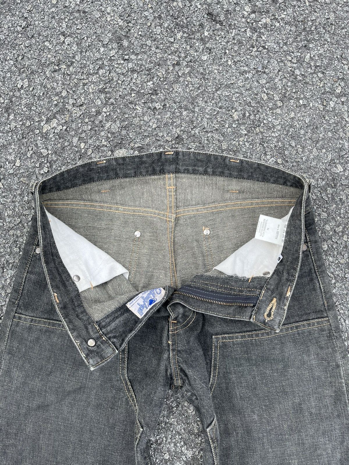 Bape A Bathing Ape Busy Works Double Knee Selvedge Jeans Size US 28 / EU 44 - 8 Thumbnail