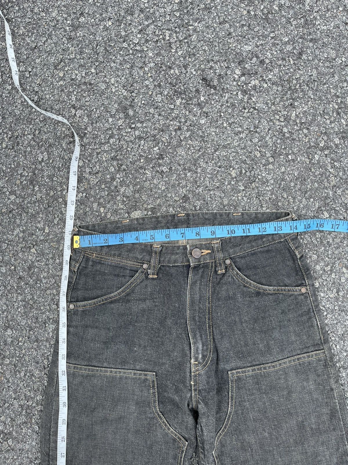 Bape A Bathing Ape Busy Works Double Knee Selvedge Jeans Size US 28 / EU 44 - 16 Thumbnail