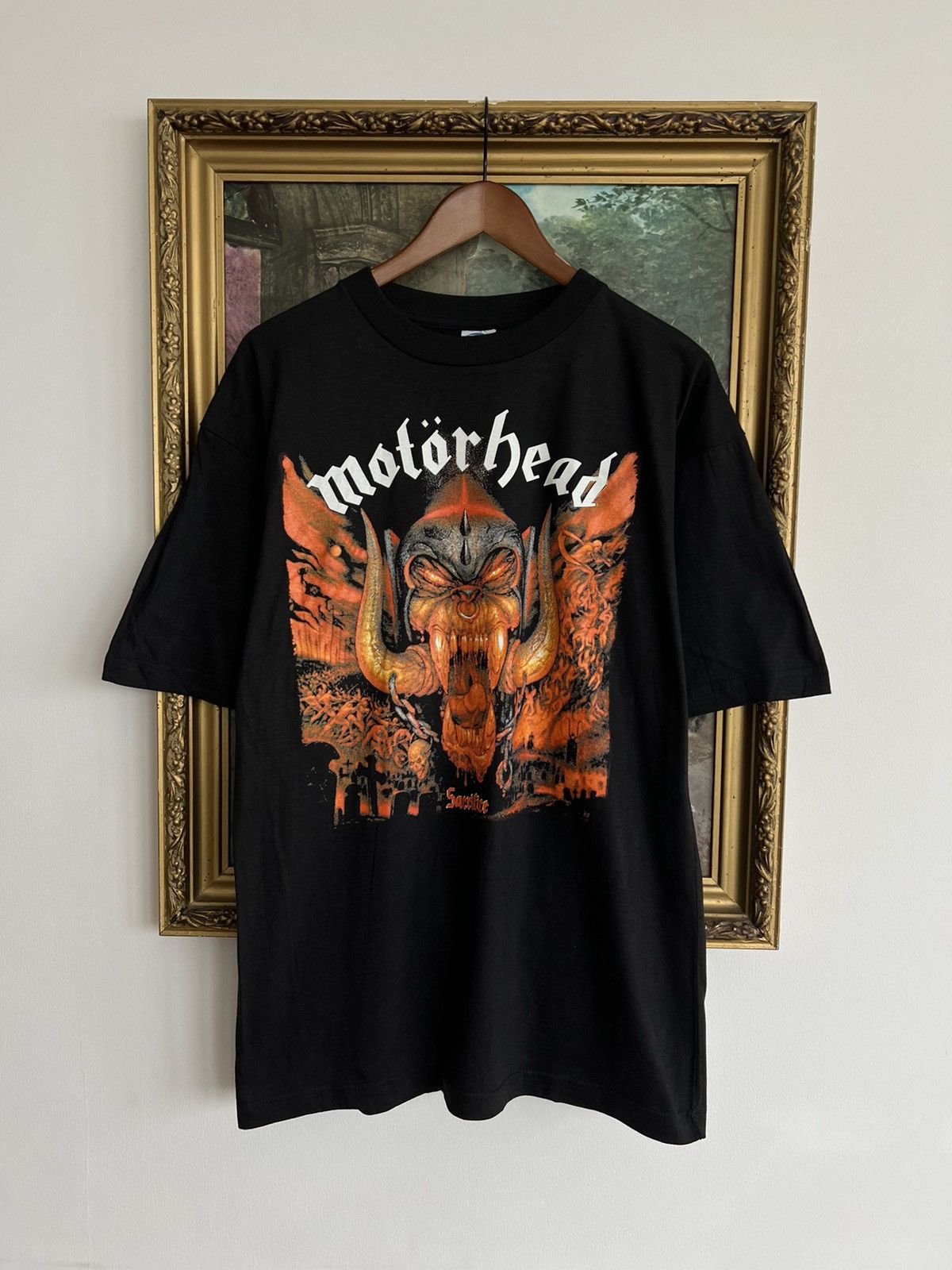 Vintage 90s Motorhead Sacrifice Lemmy Black Tee