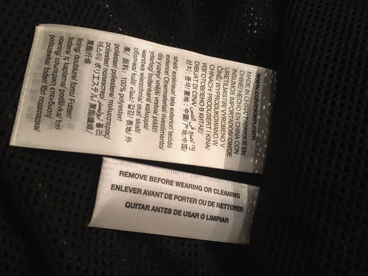 Calvin Klein Light Windbreaker Striped Jacket Size US M / EU 48-50 / 2 - 6 Thumbnail