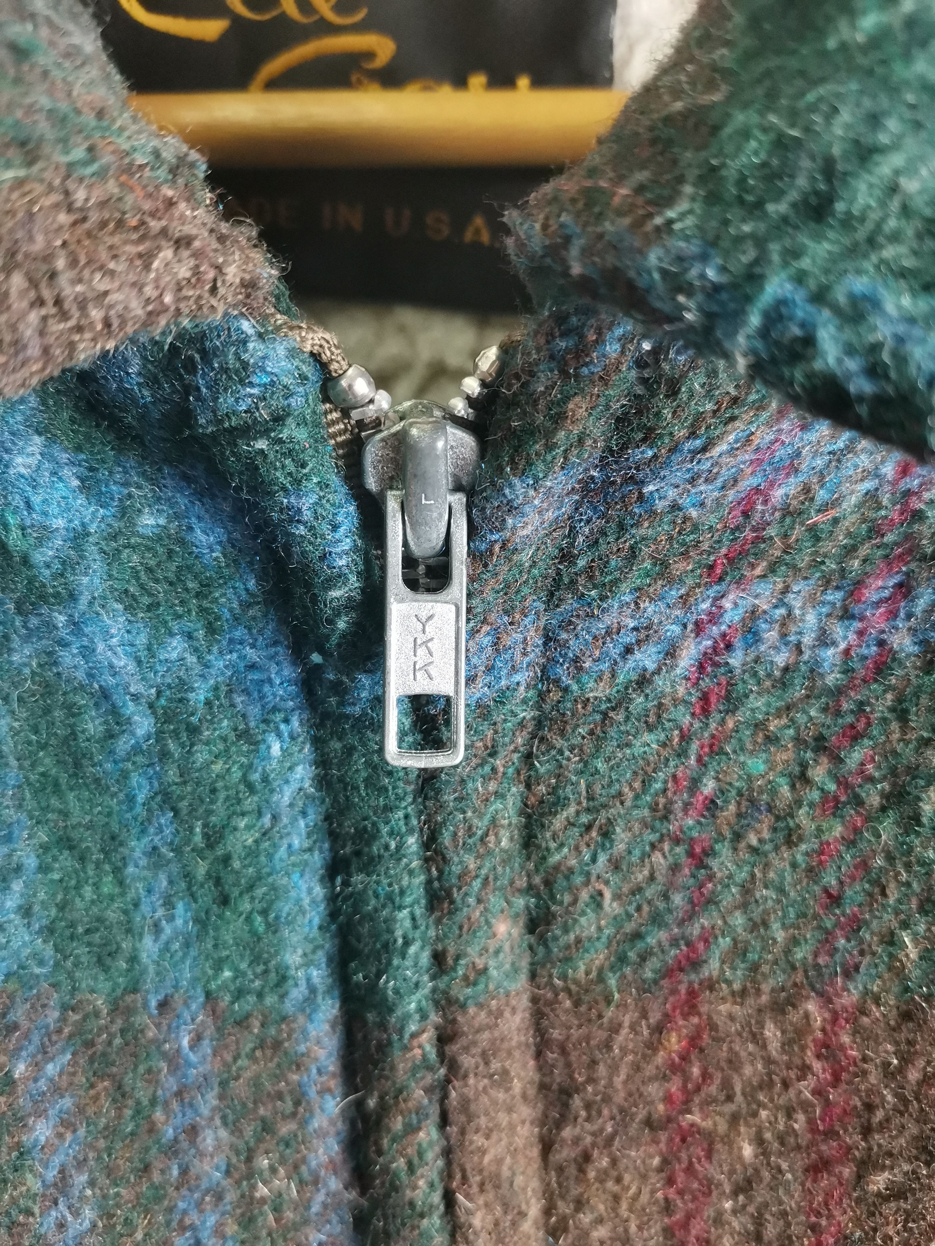 Vintage Vintage 80s Cal Craft Plaid Wool Shirt Jacket Made In Usa Size US L / EU 52-54 / 3 - 2 Thumbnail