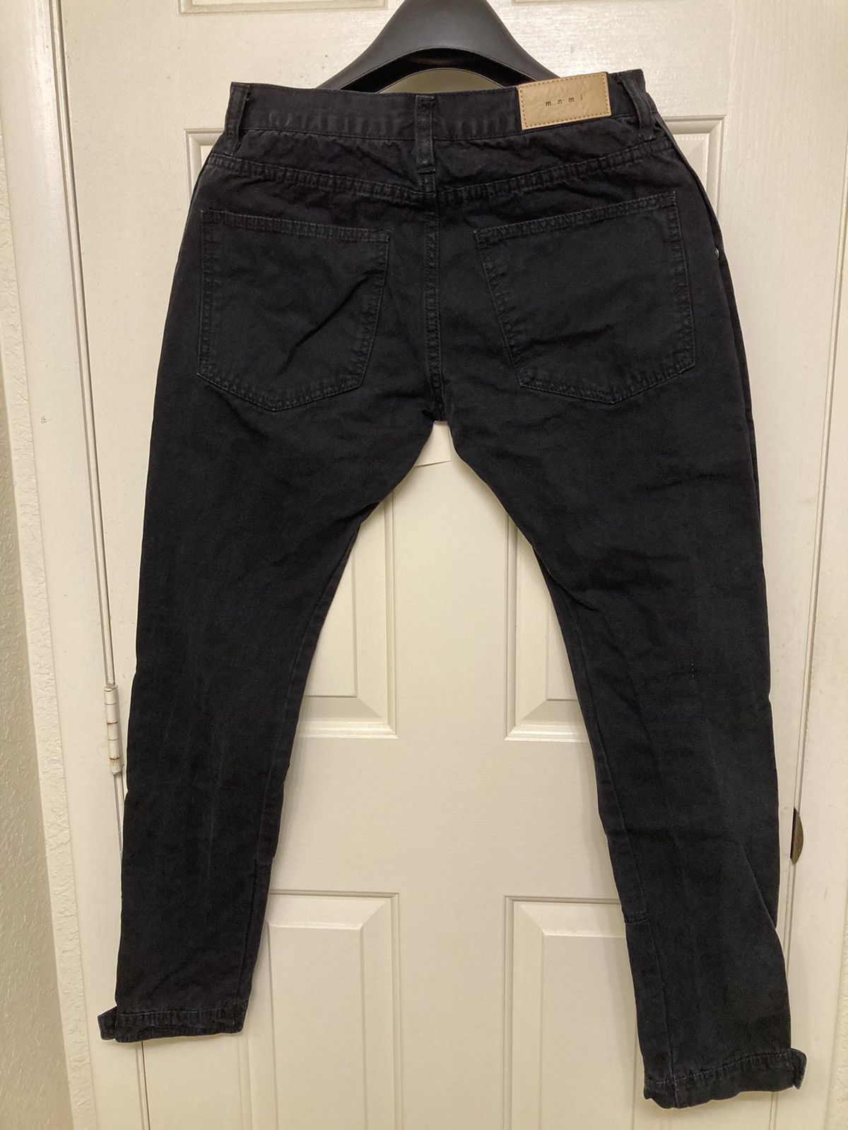 MNML Snap Western Pants Black Size US 29 - 8 Thumbnail