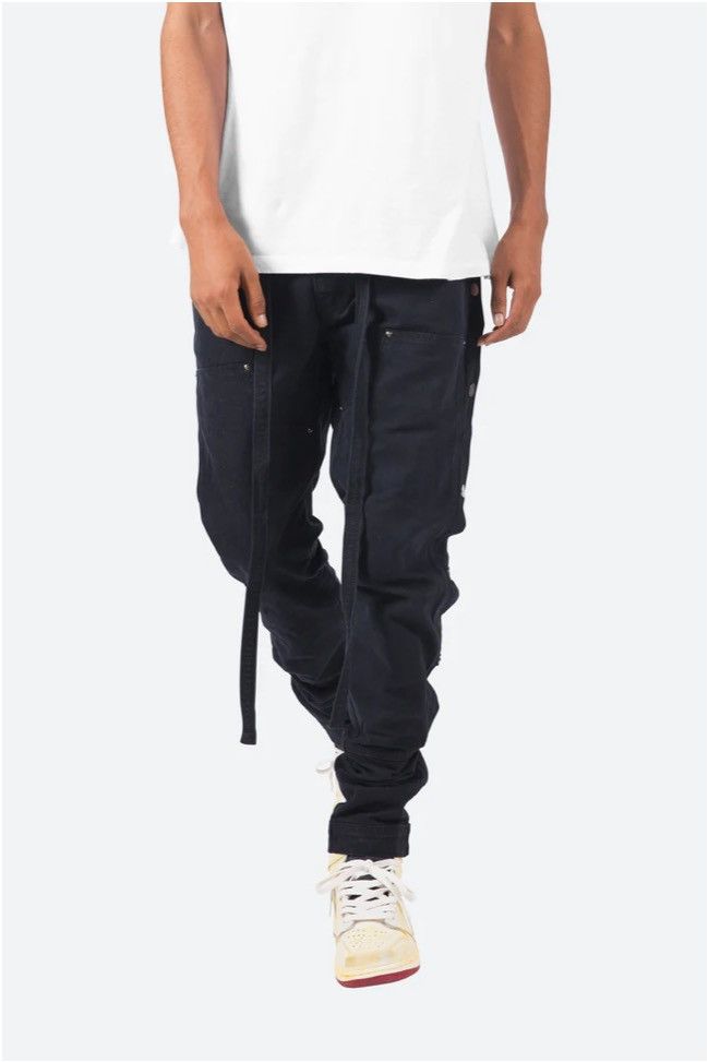 MNML Snap Western Pants Black Size US 29 - 1 Thumbnail