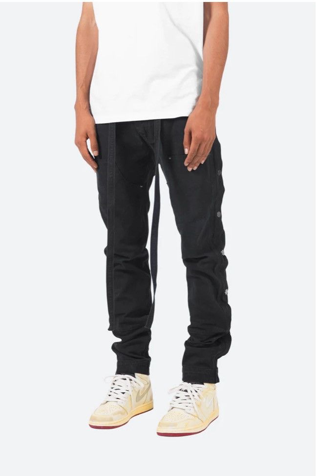 MNML Snap Western Pants Black Size US 29 - 3 Thumbnail