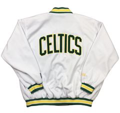 BOSTON CELTICS VINTAGE 90s STARTER NBA BASKETBALL WINTER PARKA JACKET XL