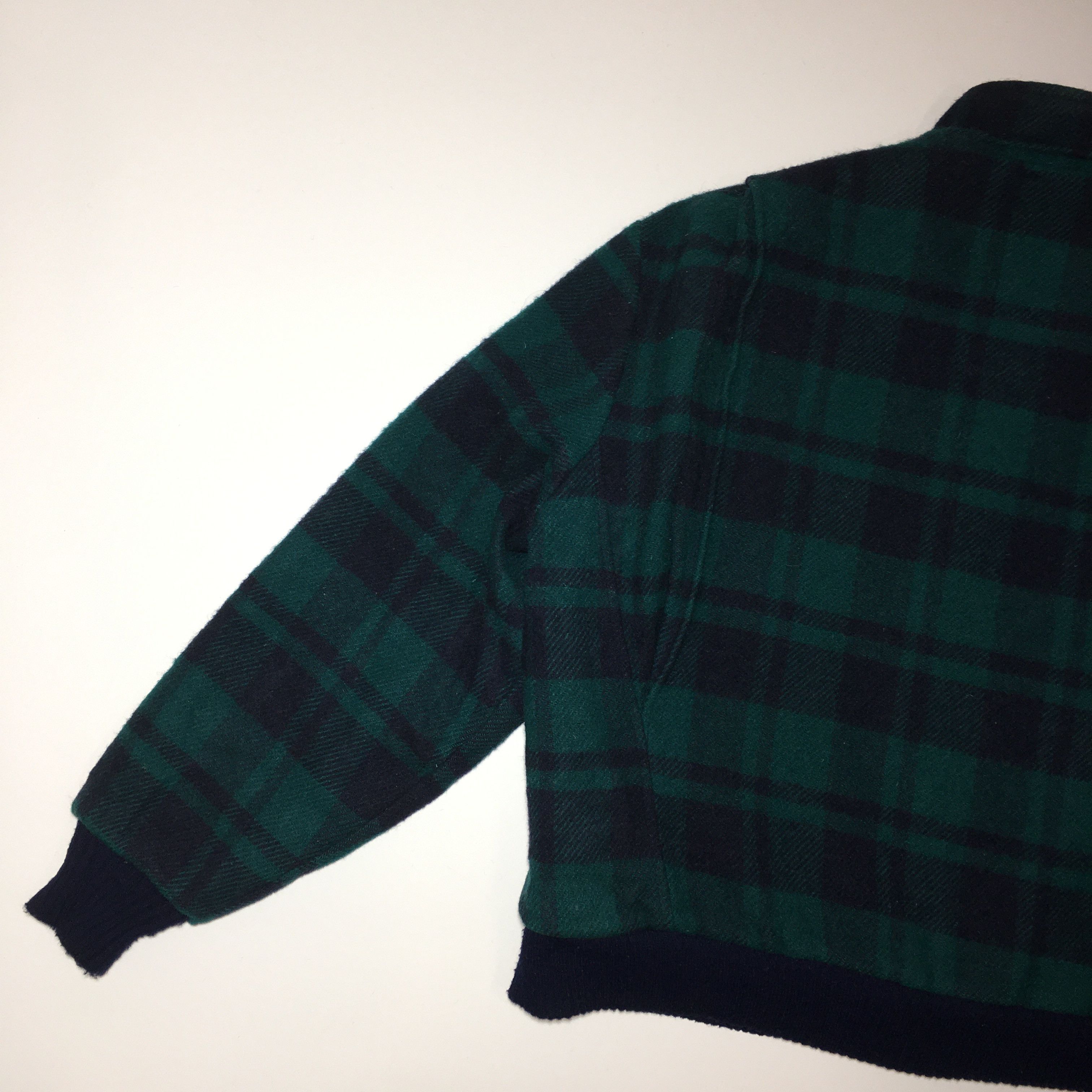 Vintage × Woolrich Woolen Mills Wollrich Vintage 80s Made in USA Plaid Wool Sherpa Jacket Size US M / EU 48-50 / 2 - 5 Thumbnail