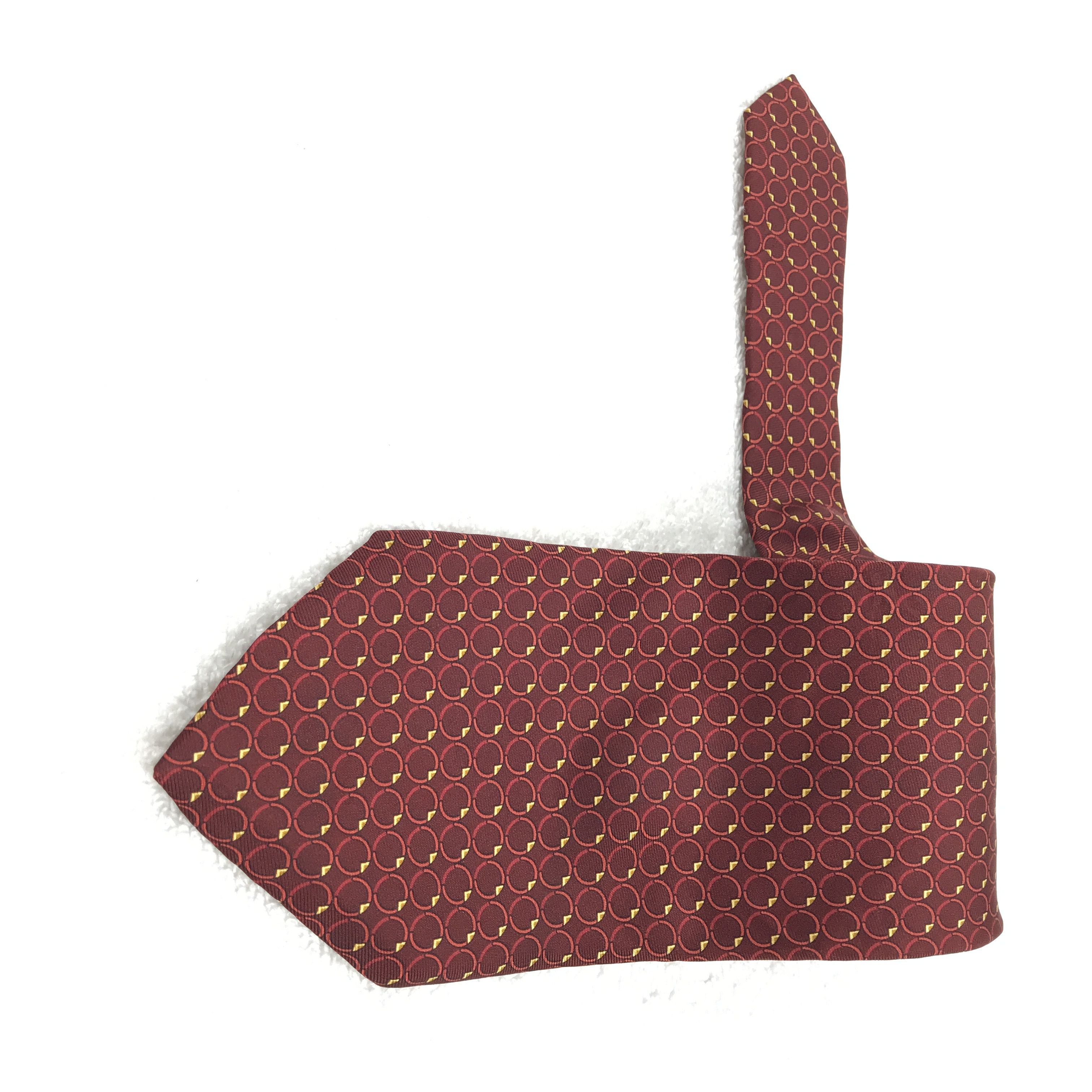IC303 Vintage Lancel Necktie Pure Silk