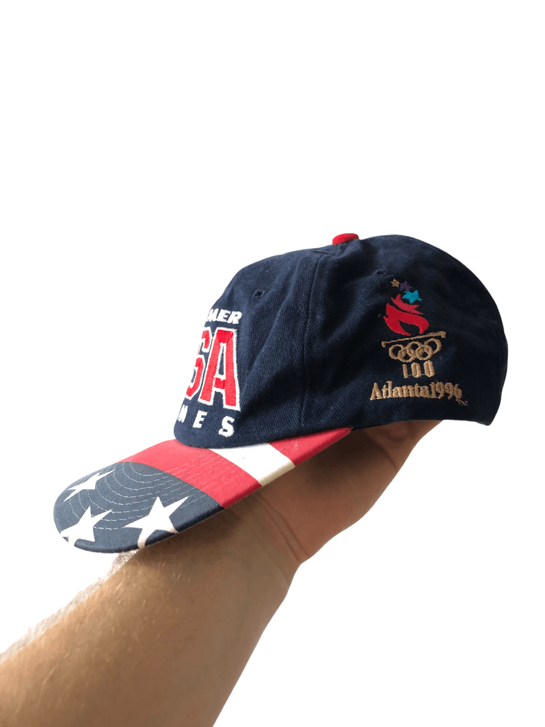 USA Olympics Vintage USA Summer Olympics Games Atlanta 1996 Cap Hat Size ONE SIZE - 4 Thumbnail