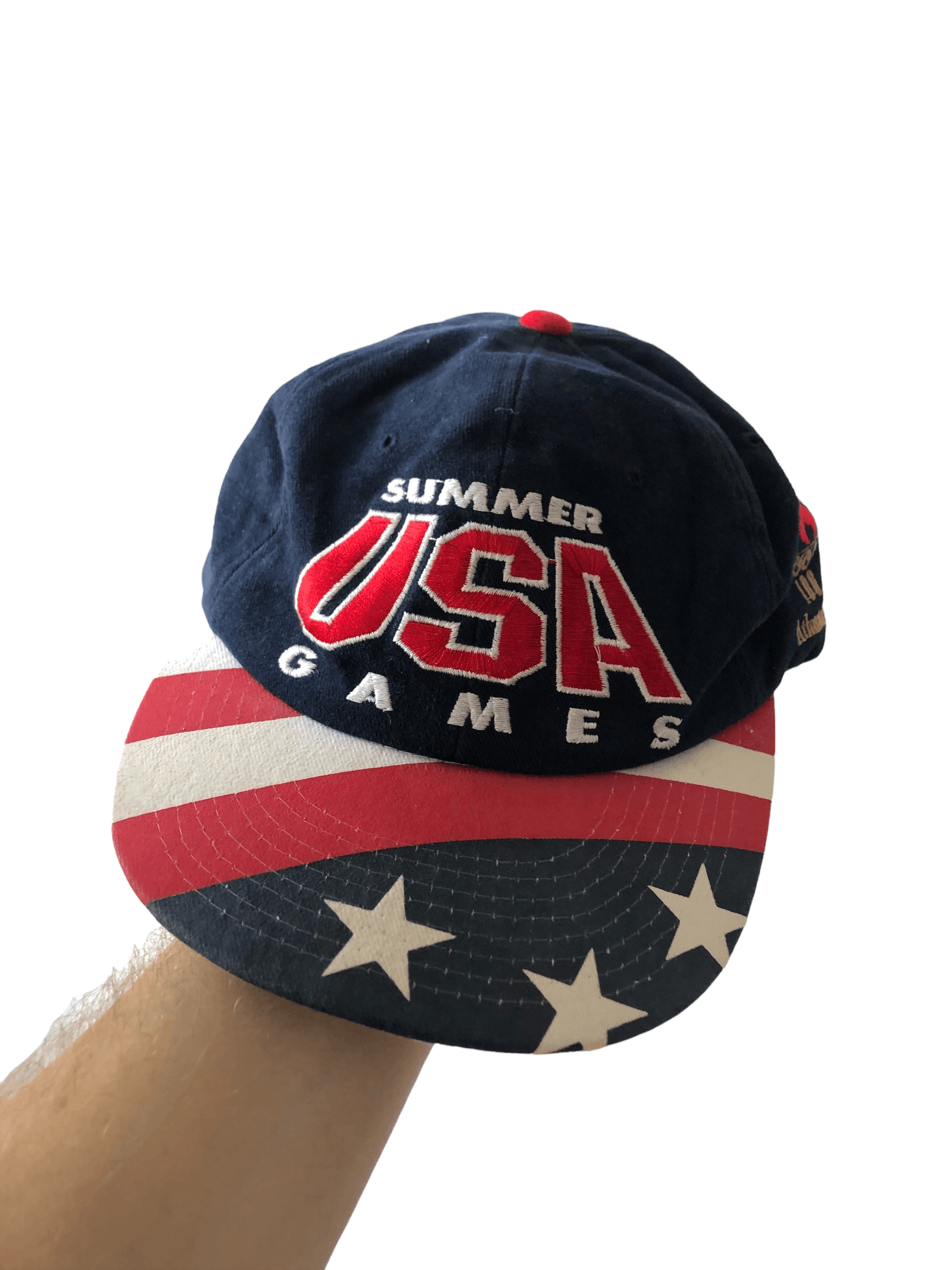 USA Olympics Vintage USA Summer Olympics Games Atlanta 1996 Cap Hat Size ONE SIZE - 1 Thumbnail