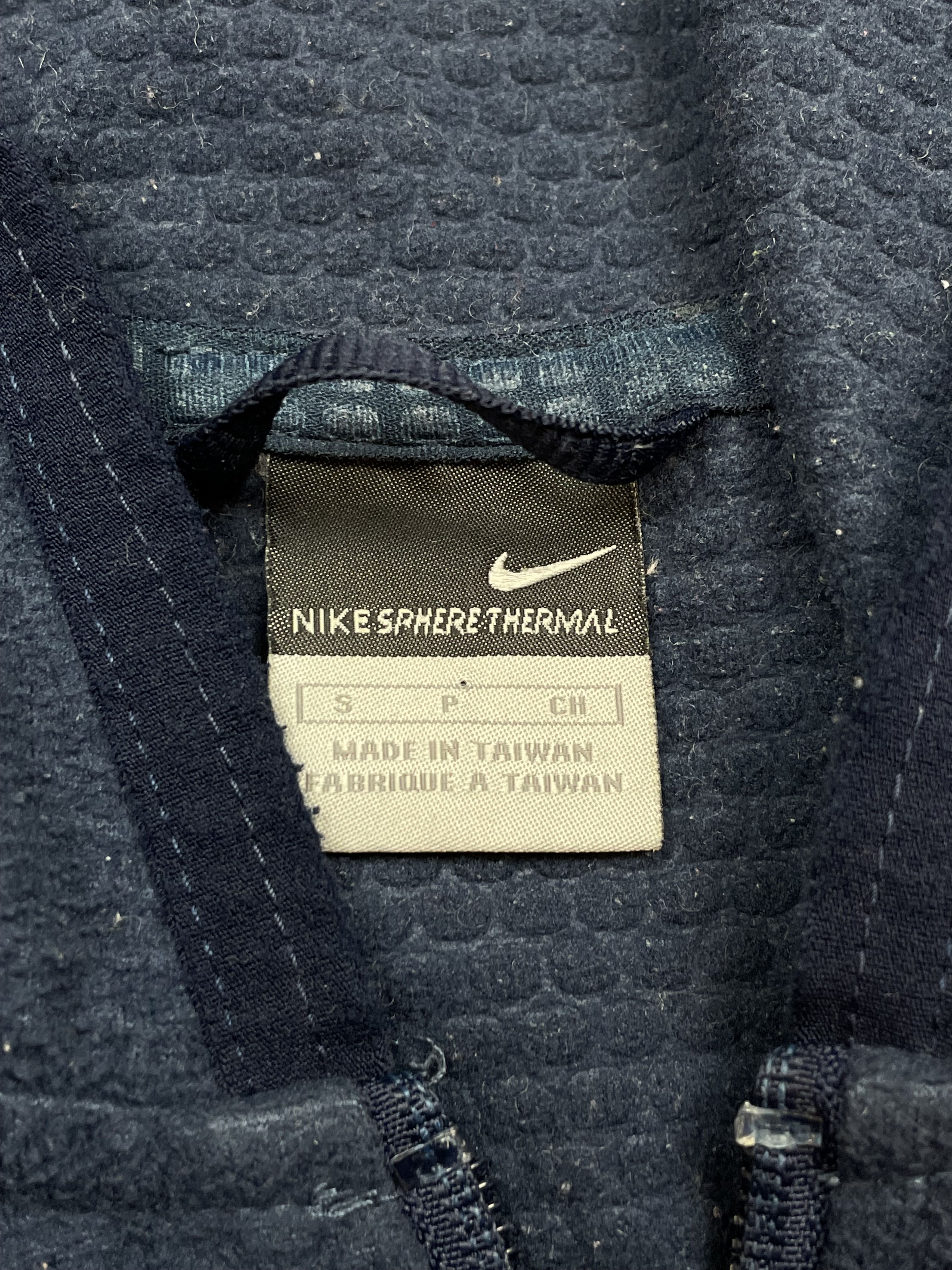 Nike × Vintage Vintage Nike Fleece Track Jacket Rare Swoosh Y2k Hype Size US S / EU 44-46 / 1 - 5 Thumbnail