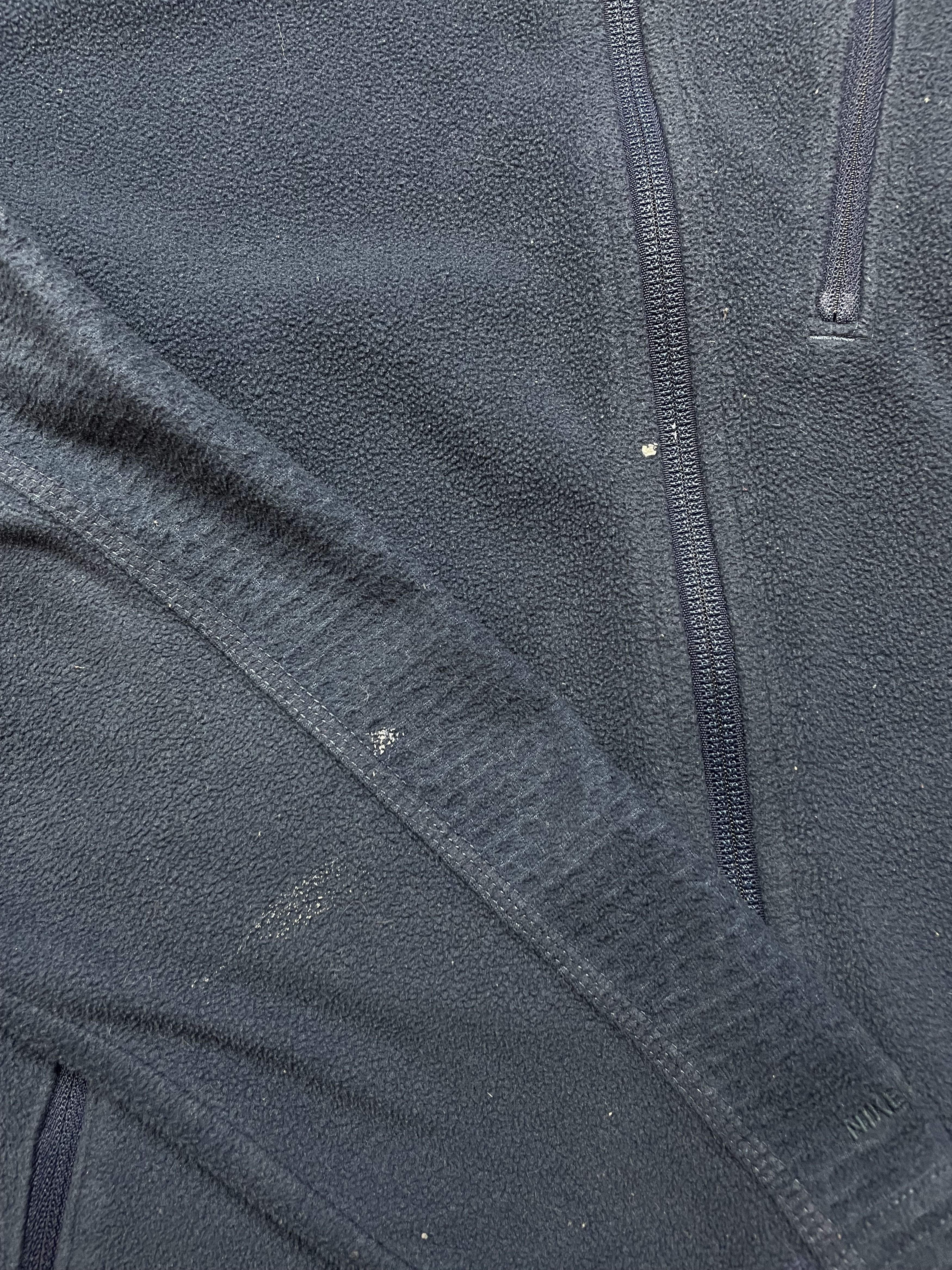 Nike × Vintage Vintage Nike Fleece Track Jacket Rare Swoosh Y2k Hype Size US S / EU 44-46 / 1 - 9 Thumbnail