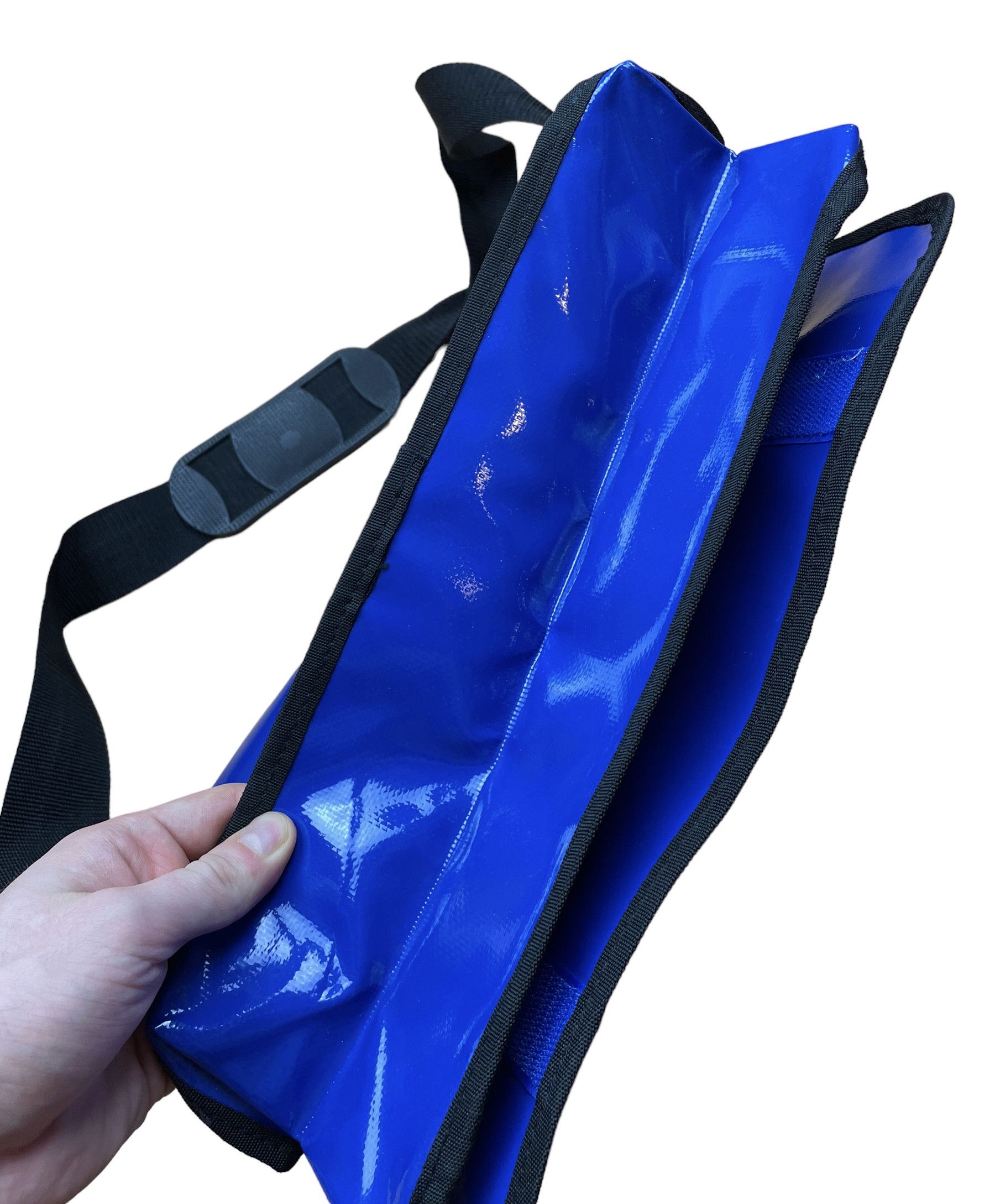 Vintage Bag Shoulders Messenger Blue Unisex Rare Like Freitag Size ONE SIZE - 4 Thumbnail